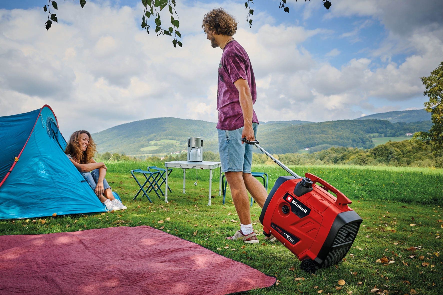 Einhell Stromerzeuger »TE-IG 1900 DF« Benzin/Gas