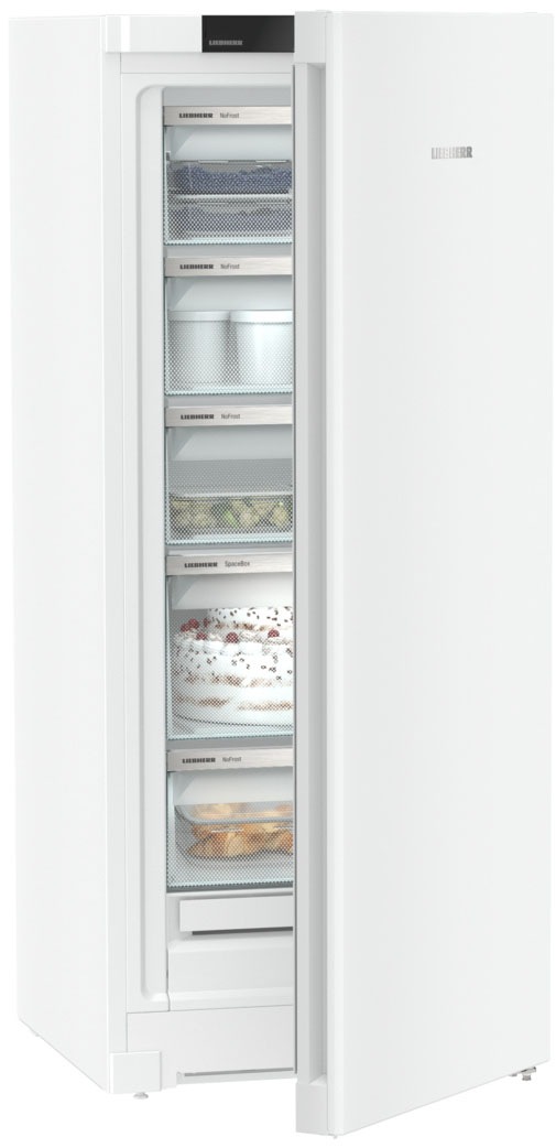 LIEBHERR Gefrierschrank "FNd 4625", B:59,7cm H:145,5cm T:67,5cm, silber, Gefrierschränke