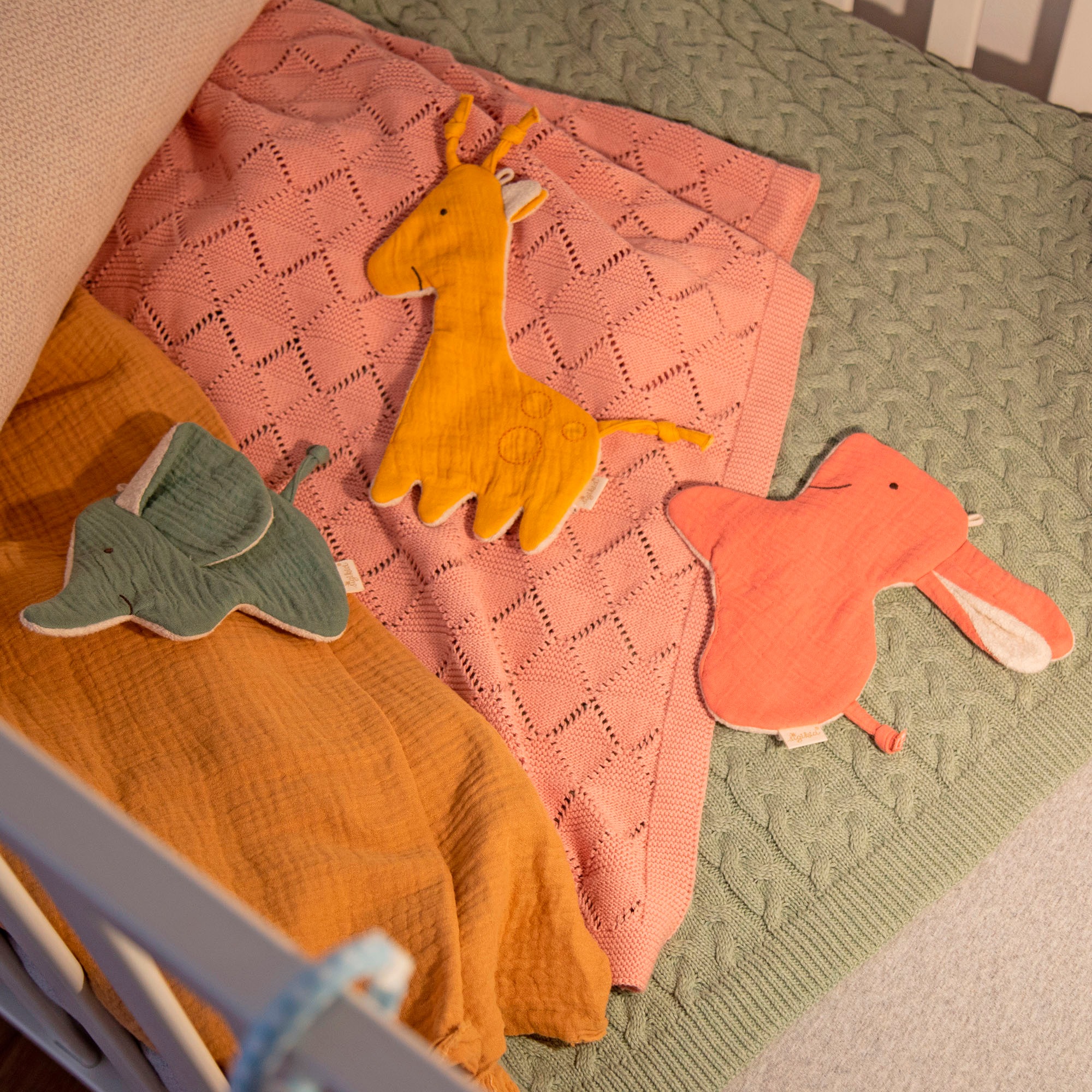 Sigikid Schnuffeltuch »Tiny Tissues, Elefant«