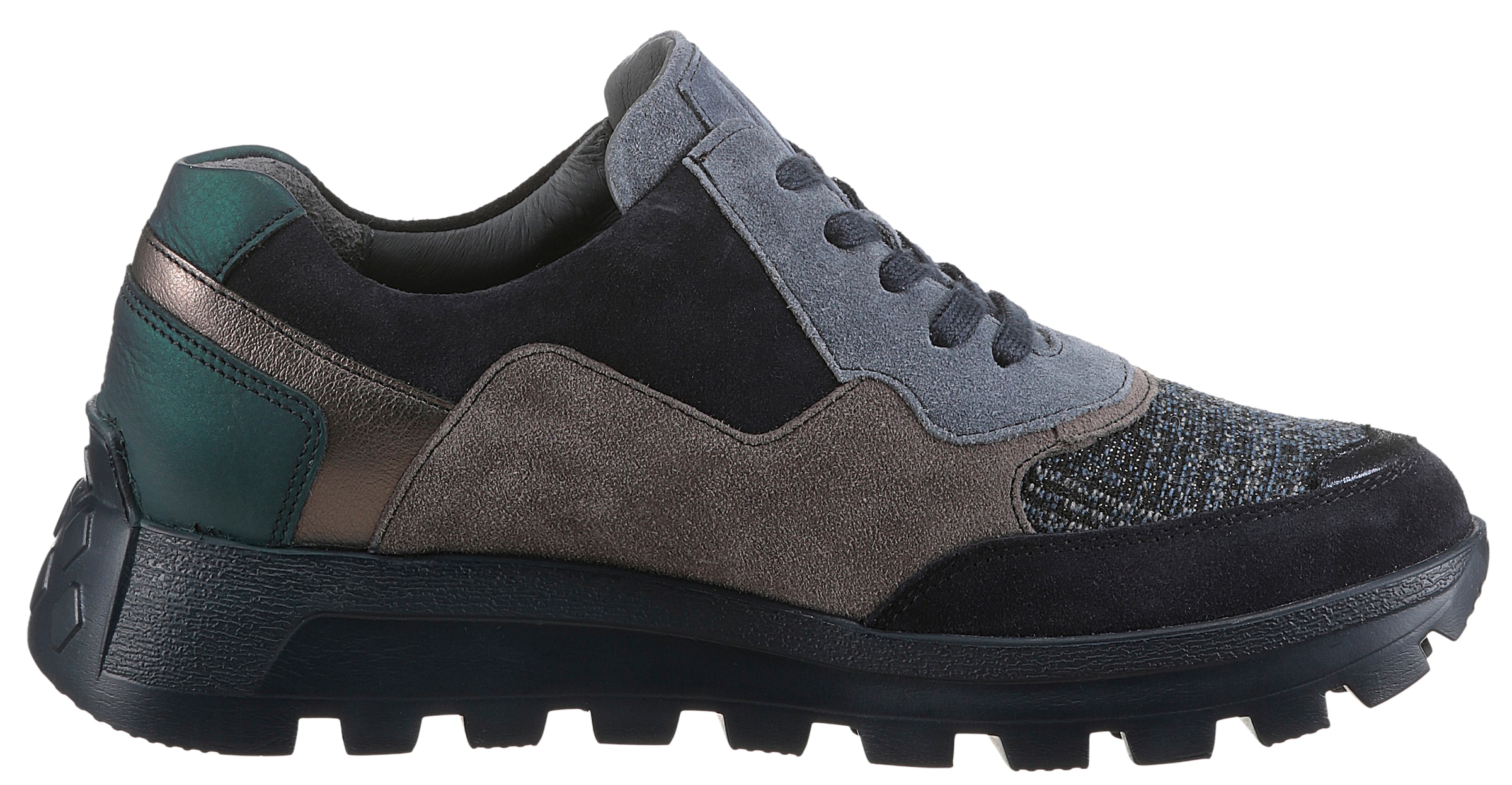 Waldläufer Sneaker »H-AJALA«, Schnürschuh, Bequemschuh, Halbschuh in Komfortweite H (= sehr weit)