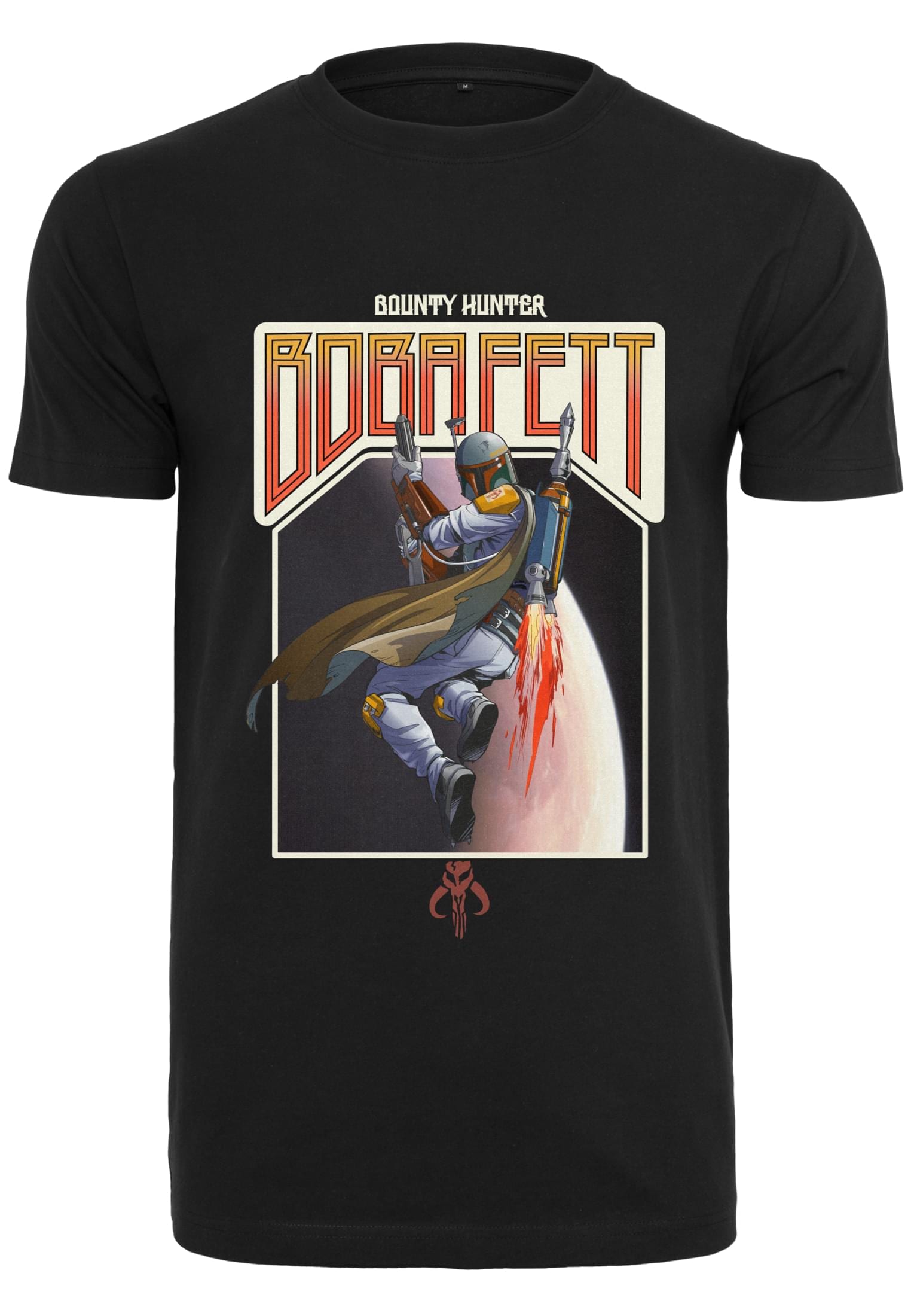 Merchcode Kurzarmshirt "Merchcode Herren Boba Fett Retro Tee" 1 Stk. tlg. günstig online kaufen