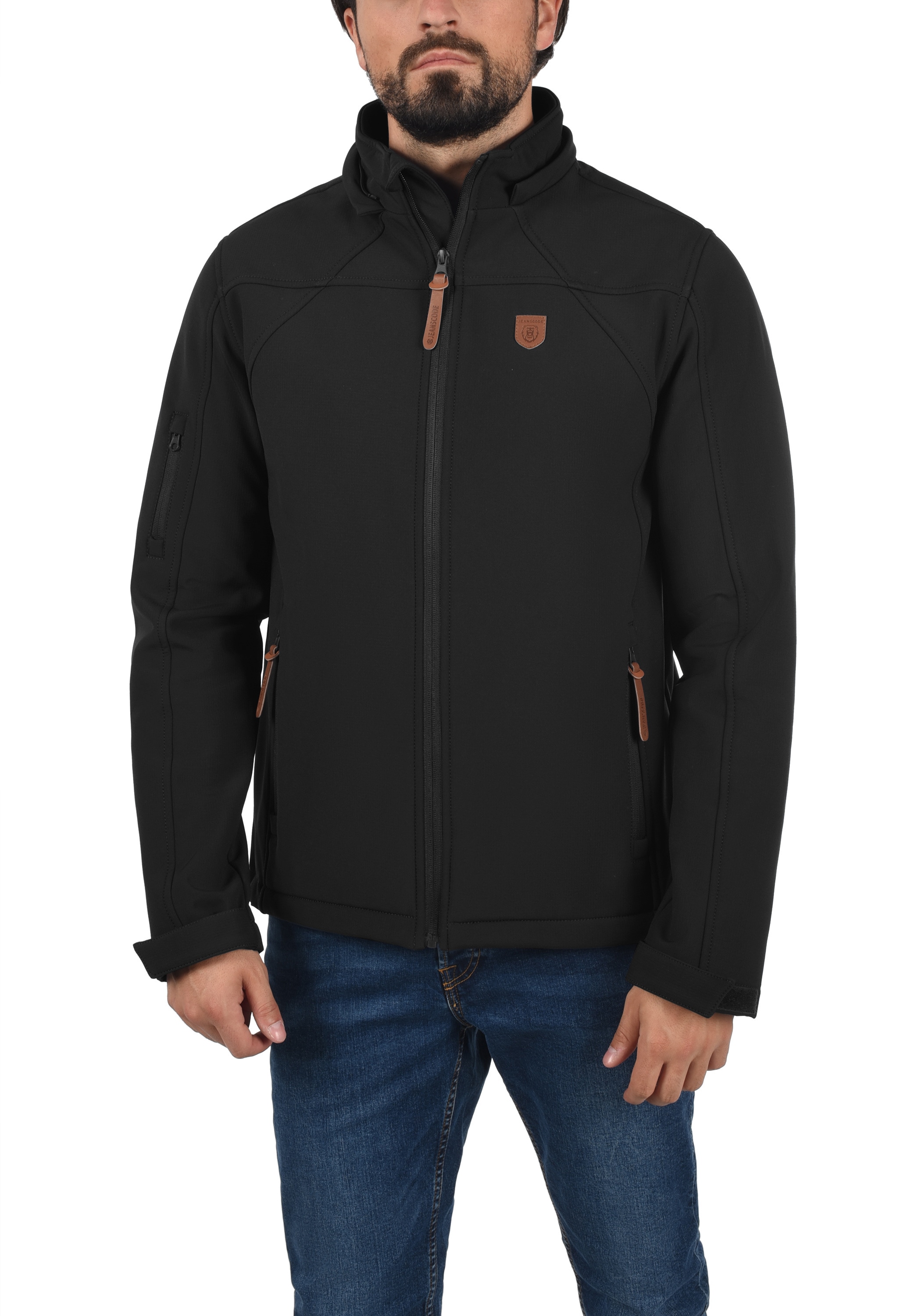 Indicode Softshelljacke »Softshelljacke IDJonas«, mit Kapuze