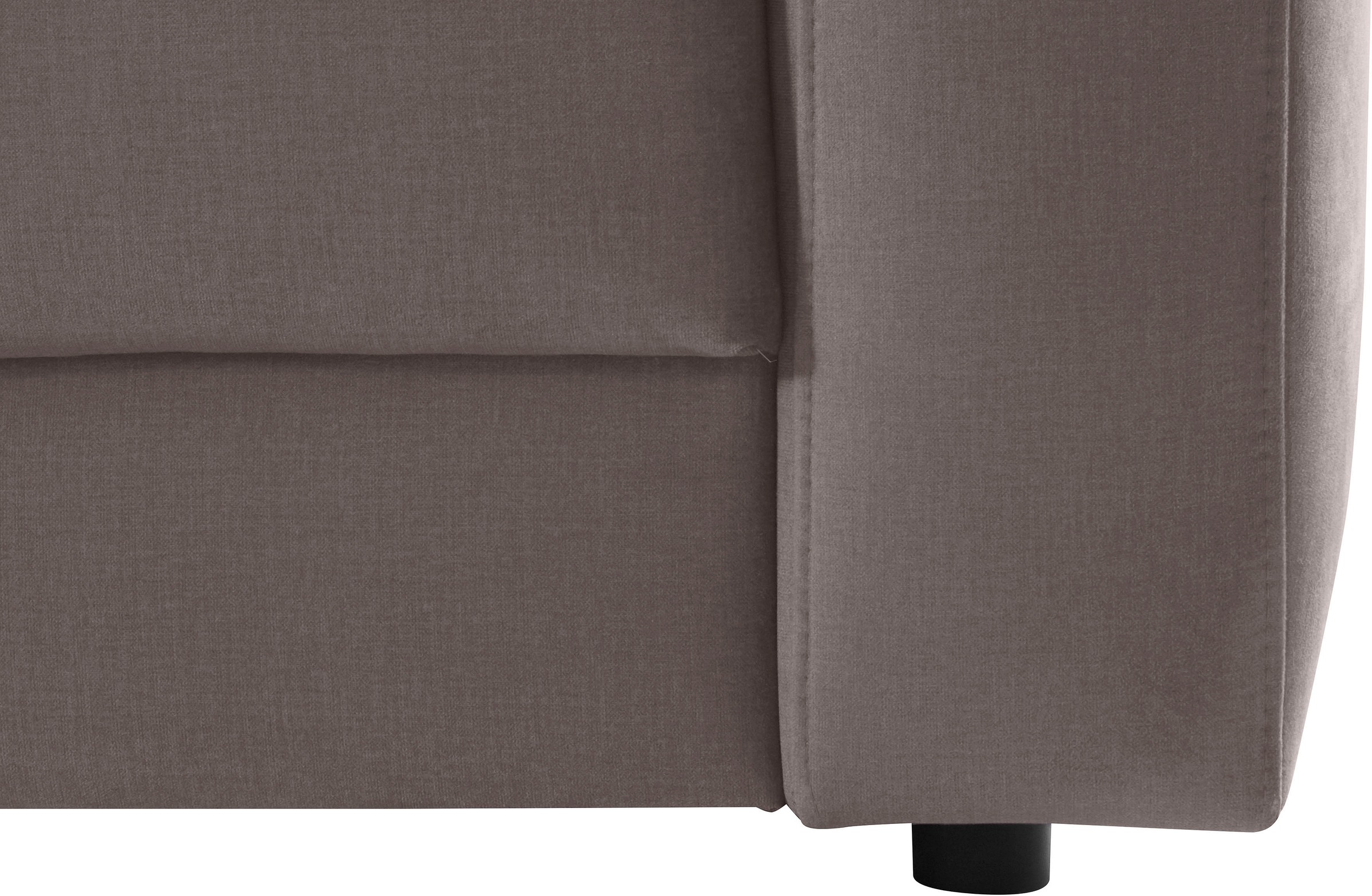 Places of Style Ecksofa »Bloomfield, L-Form«, In verschiedenen Größen