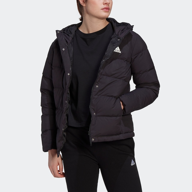 adidas Sportswear Outdoorjacke »HELIONIC HOODED DAUNENJACKE« online kaufen  | BAUR