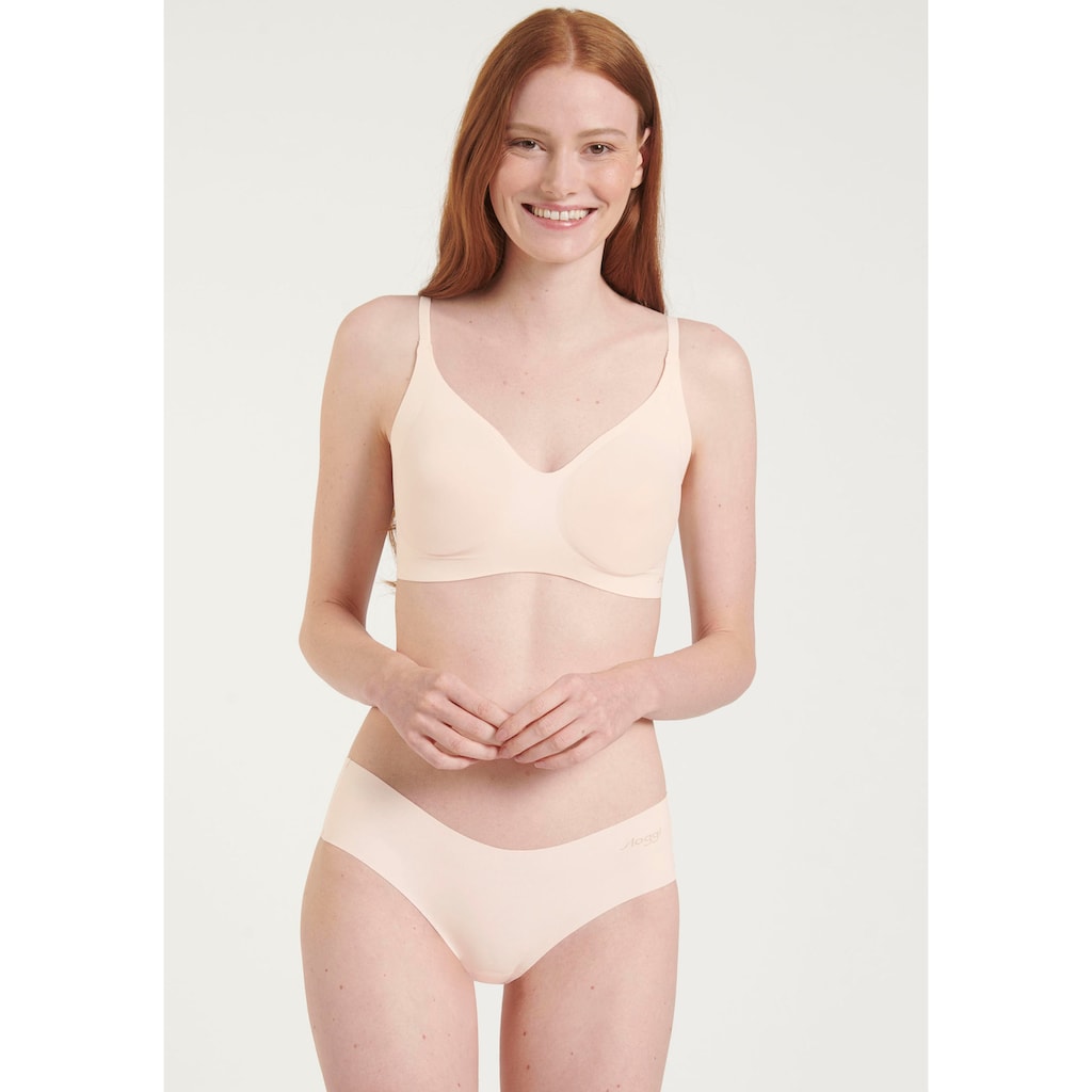 sloggi Bustier »ZERO Microfibre 2.0 Bralette«, ohne Bügel mit herausnehmbaren Pads