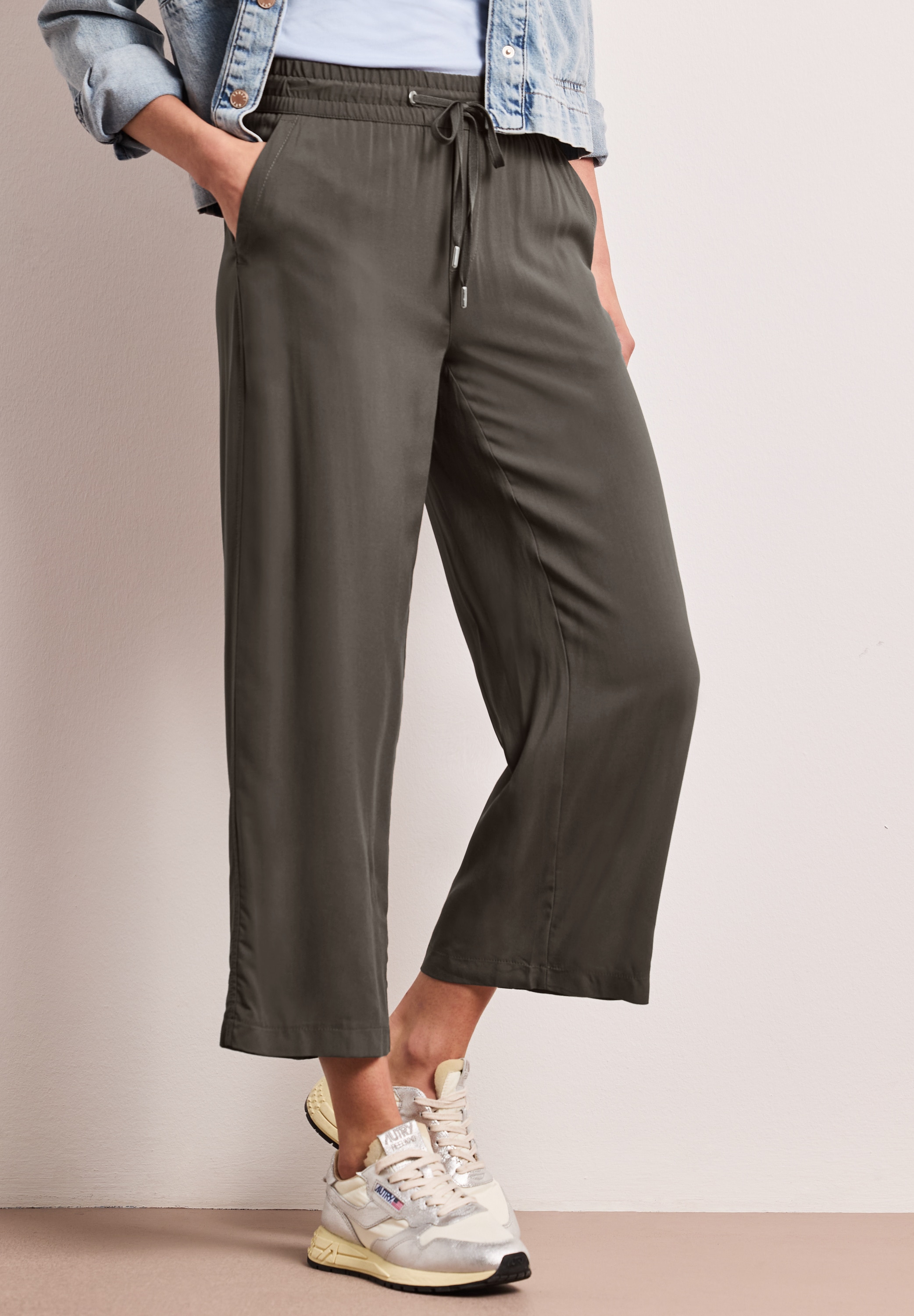 STREET ONE Stoffhose  High Waist