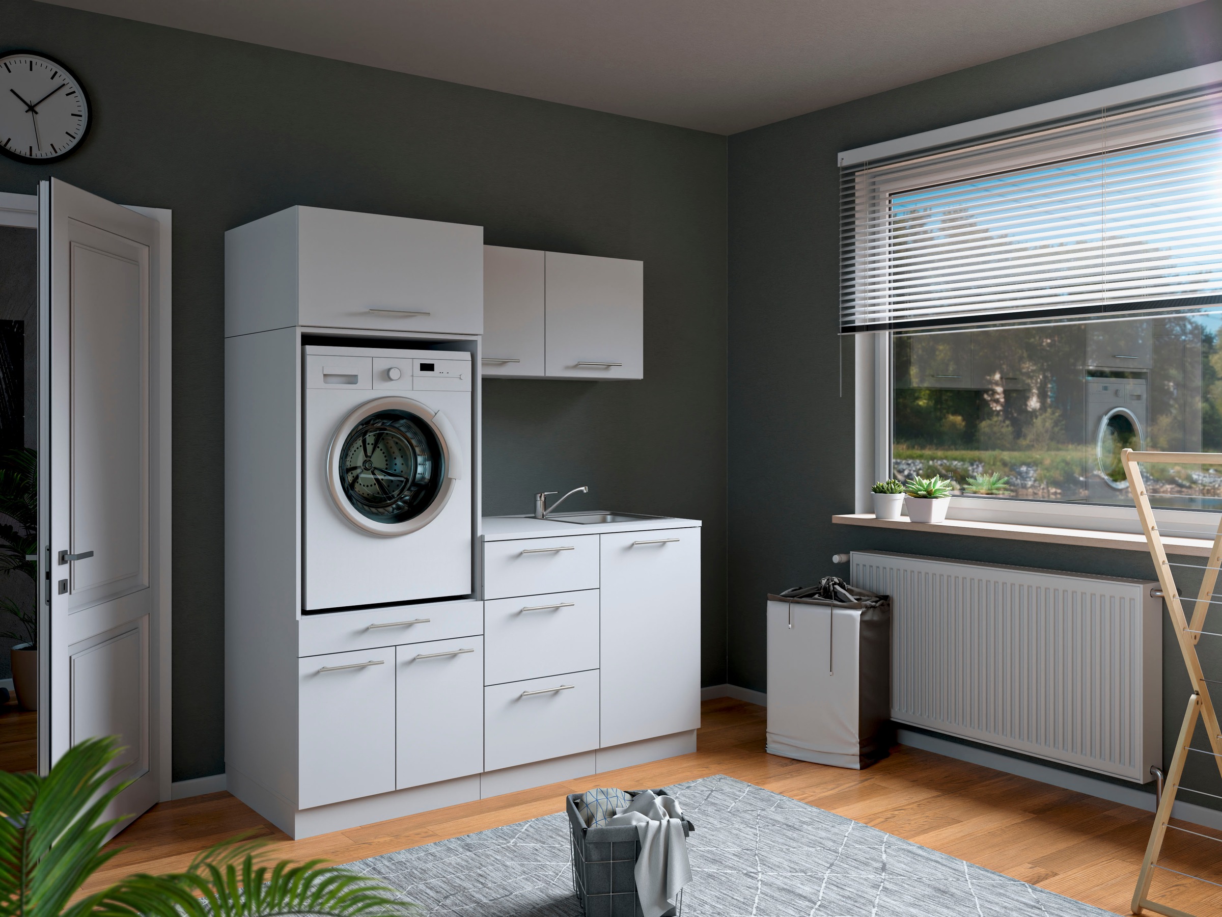 Laundreezy Mehrzweckschrank-Set "Laundreezy, 6-tlg. Mehrzweckschrank-Set B/ günstig online kaufen