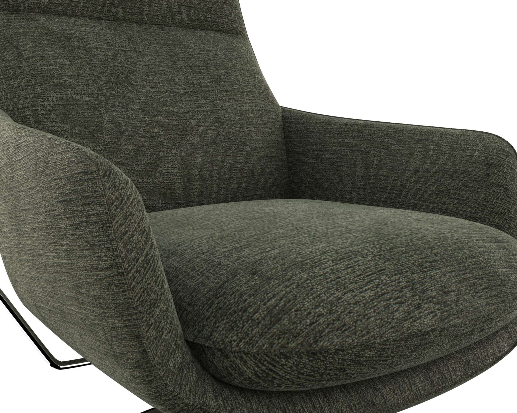 FLEXLUX Drehsessel »Marinella, Relaxsessel, TV-Loungesessel, Polstersessel,«, Liegefunktion, drehbar, Fuß Alu, OTTOs Choice
