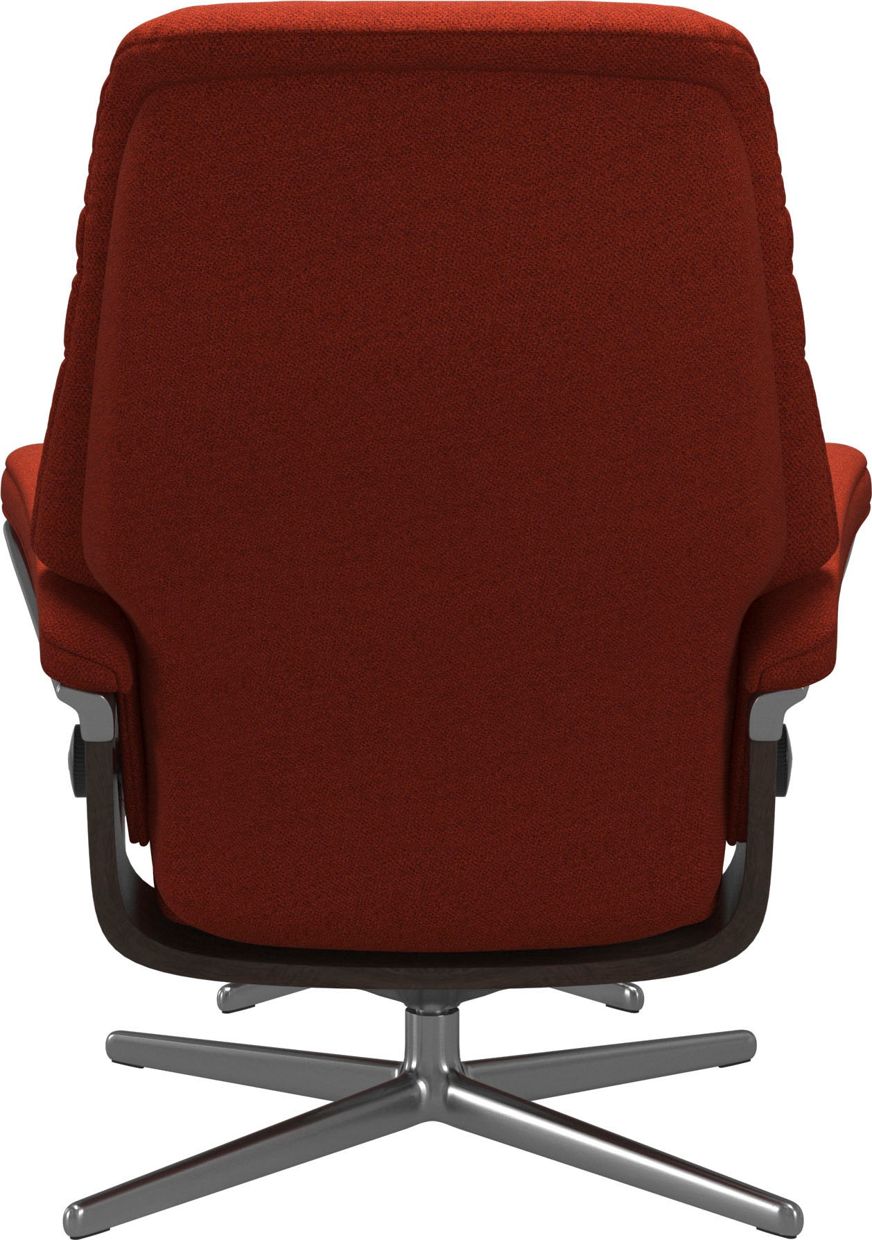 Stressless® Relaxsessel »Sunrise«, (Set, Relaxsessel mit Hocker), mit Hocker, mit Cross Base, Größe S, M & L, Holzakzent Wenge