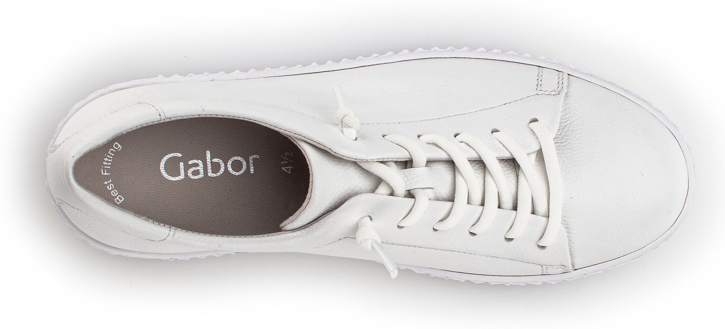 Thumbnail - Gabor Slip-On Sneaker, Freizeitschuh, Halbschuh, Schnürschuh, elastische Schnürsenkel