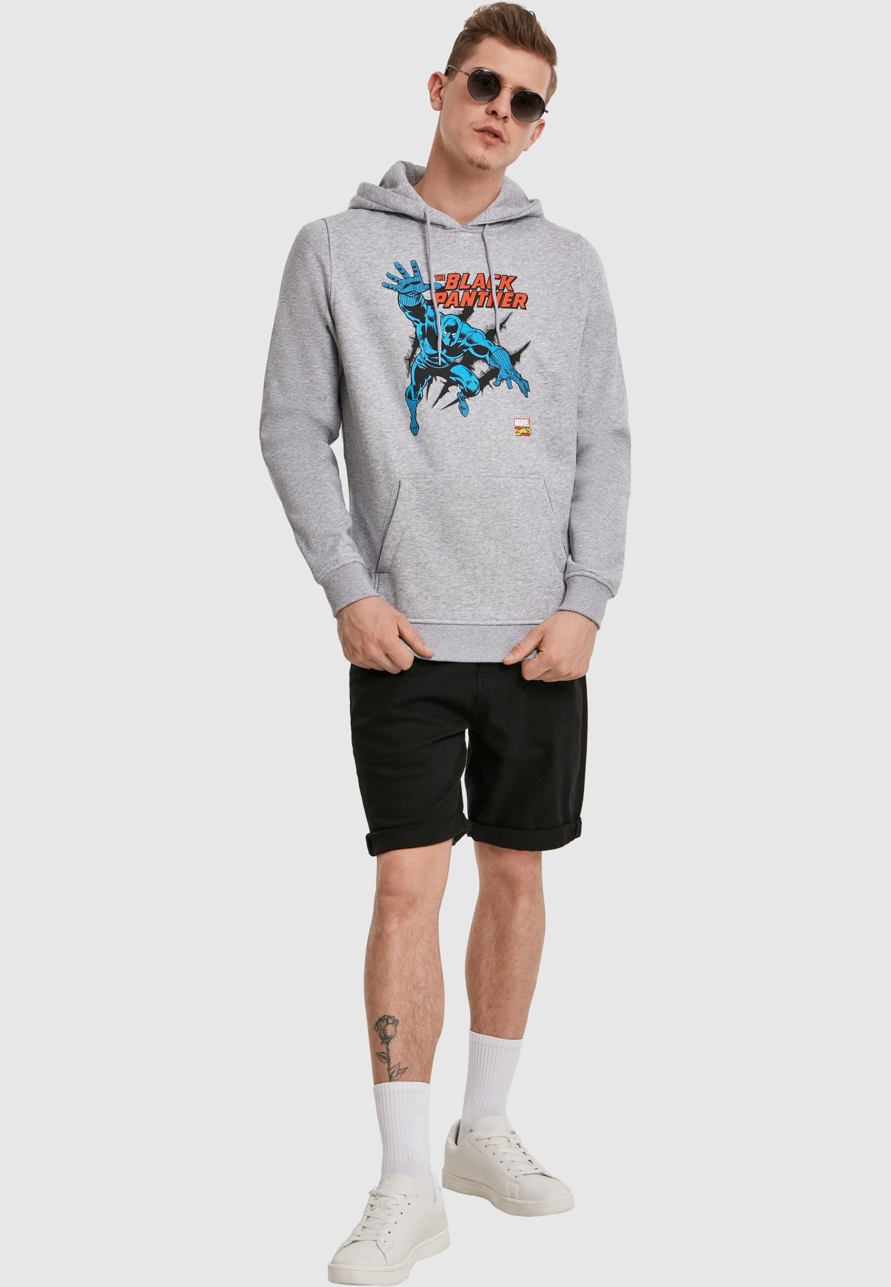 Merchcode Kapuzensweatshirt »Merchcode Herren Black Panther Hoody«, (1 tlg.)