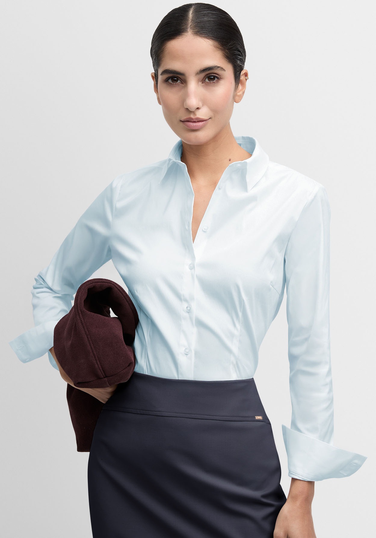 Cinque Hemdbluse "CIBRAVO", Mit Markenlabelplättchen am Saum günstig online kaufen