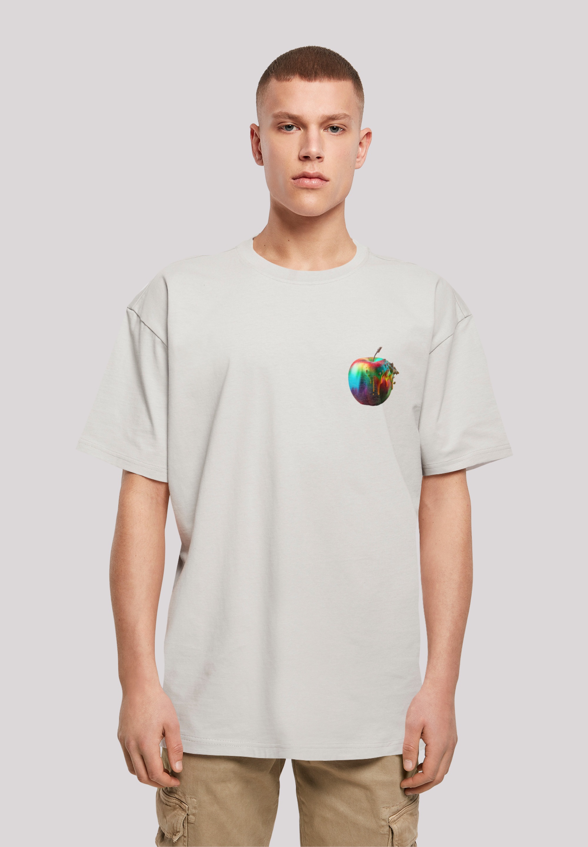 T-Shirt »Colorfood Collection - Rainbow Apple«, Print