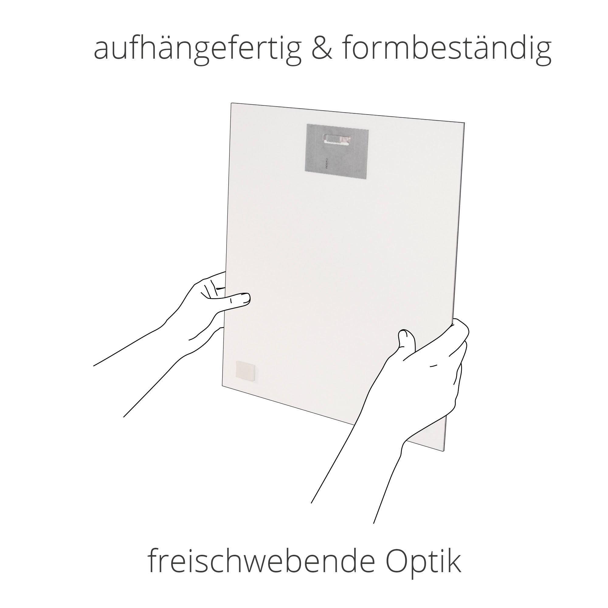 Artland Alu-Dibond-Druck »Apfel und Kirchblüten«, Arrangements, (1 St.), für Innen- und Außenbereich geeignet, Outdoorbild