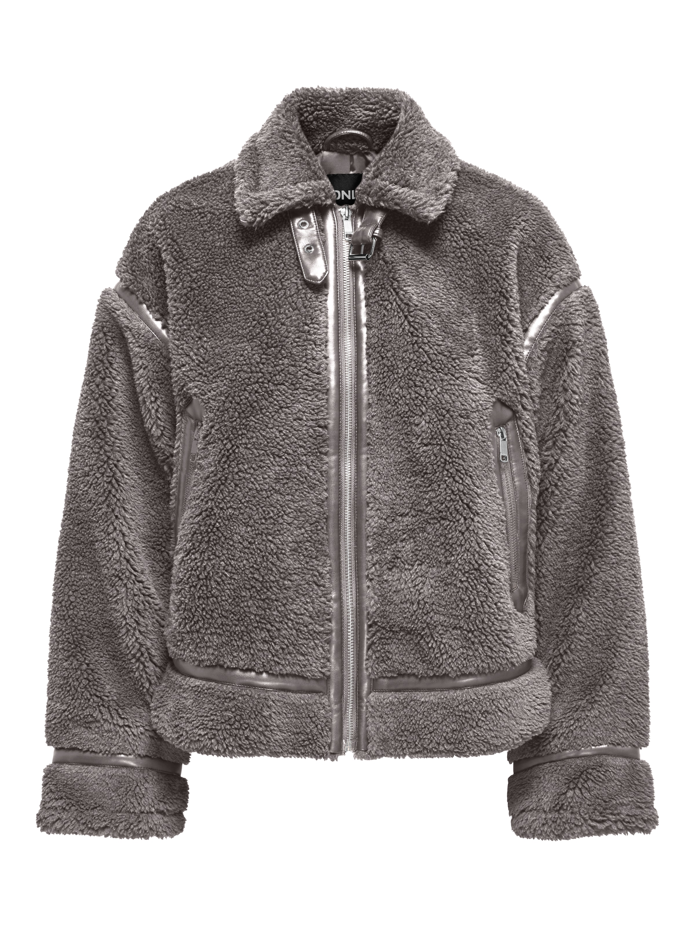 ONLY Plüschjacke »ONLMICHELLE TEDDY JACKET OTW«, ohne Kapuze