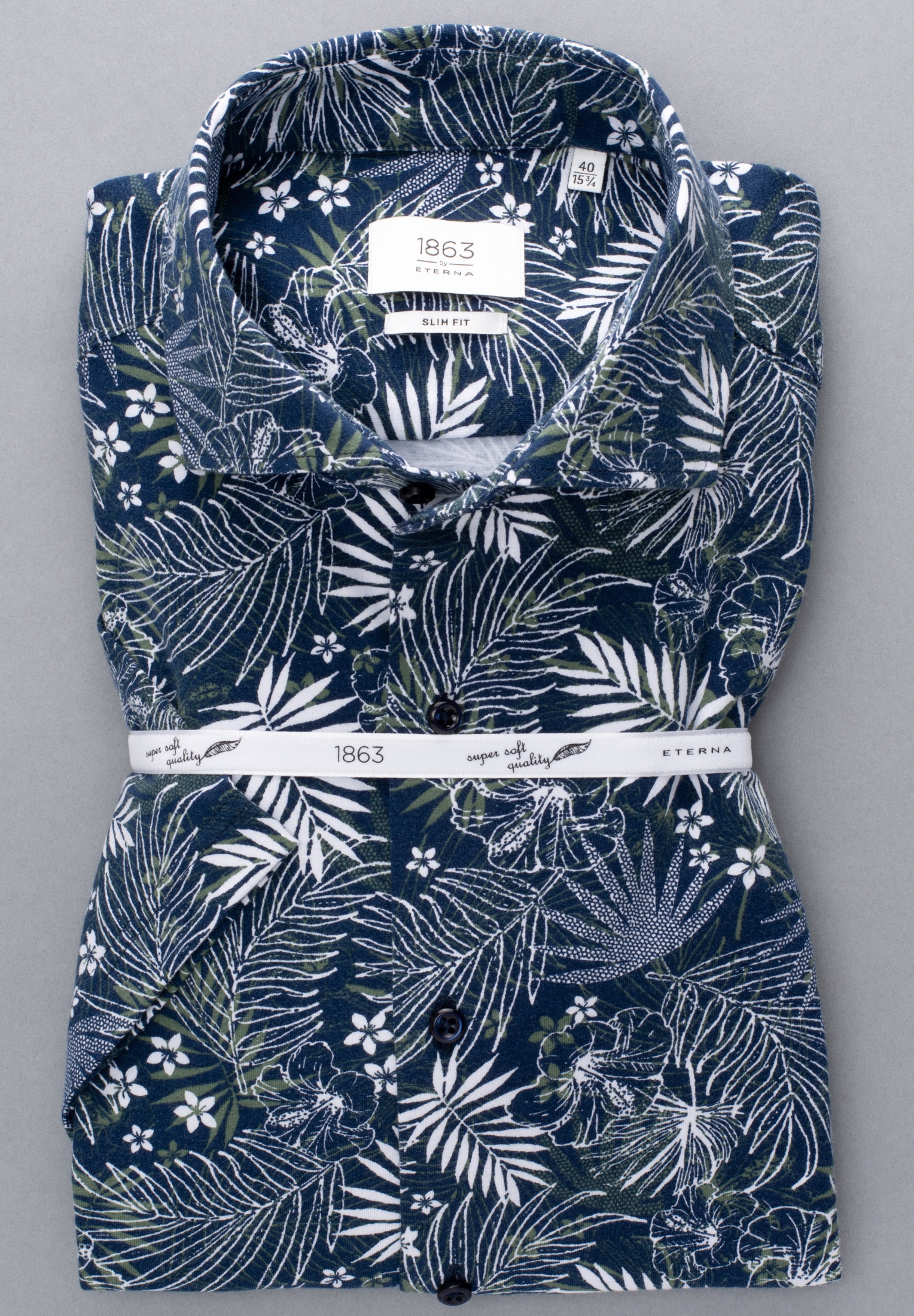 Eterna Kurzarmhemd »SLIM FIT«, EASY IRON (bügelleicht)