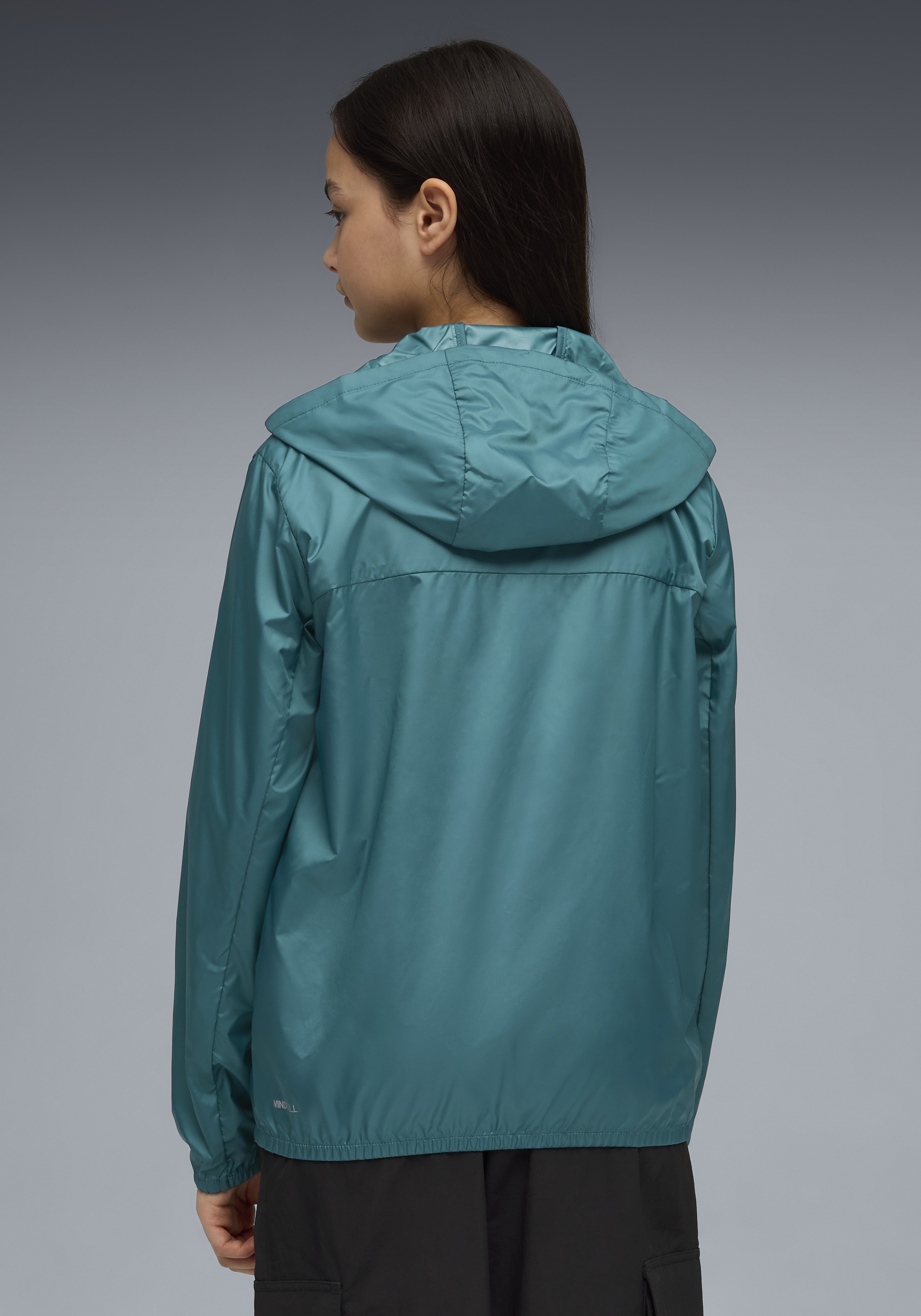 PUMA Windbreaker »ESS UV WINDBREAKER« mit Kapuze für Jugendliche, mit Kapuze, mit Eingrifftasche