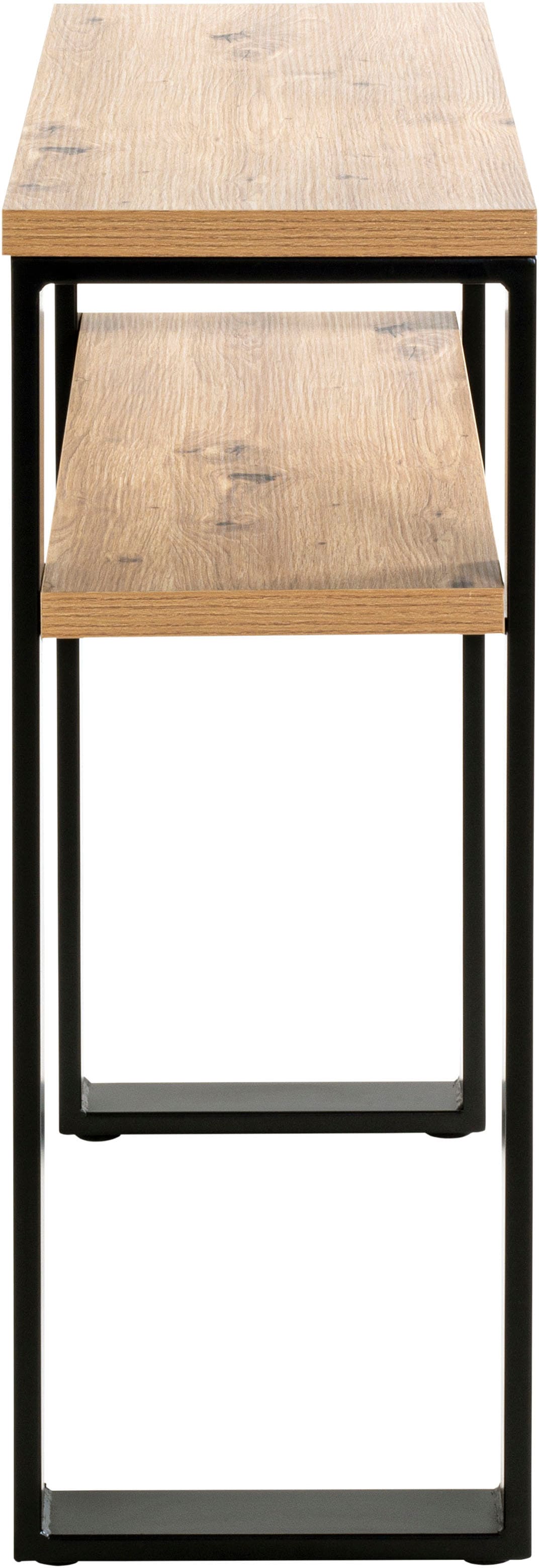 HAKU Konsolentisch »Beistelltisch« 1 Stk. tlg. rechteckig - aus MDF Braun B/T/H 70/28/75 cm