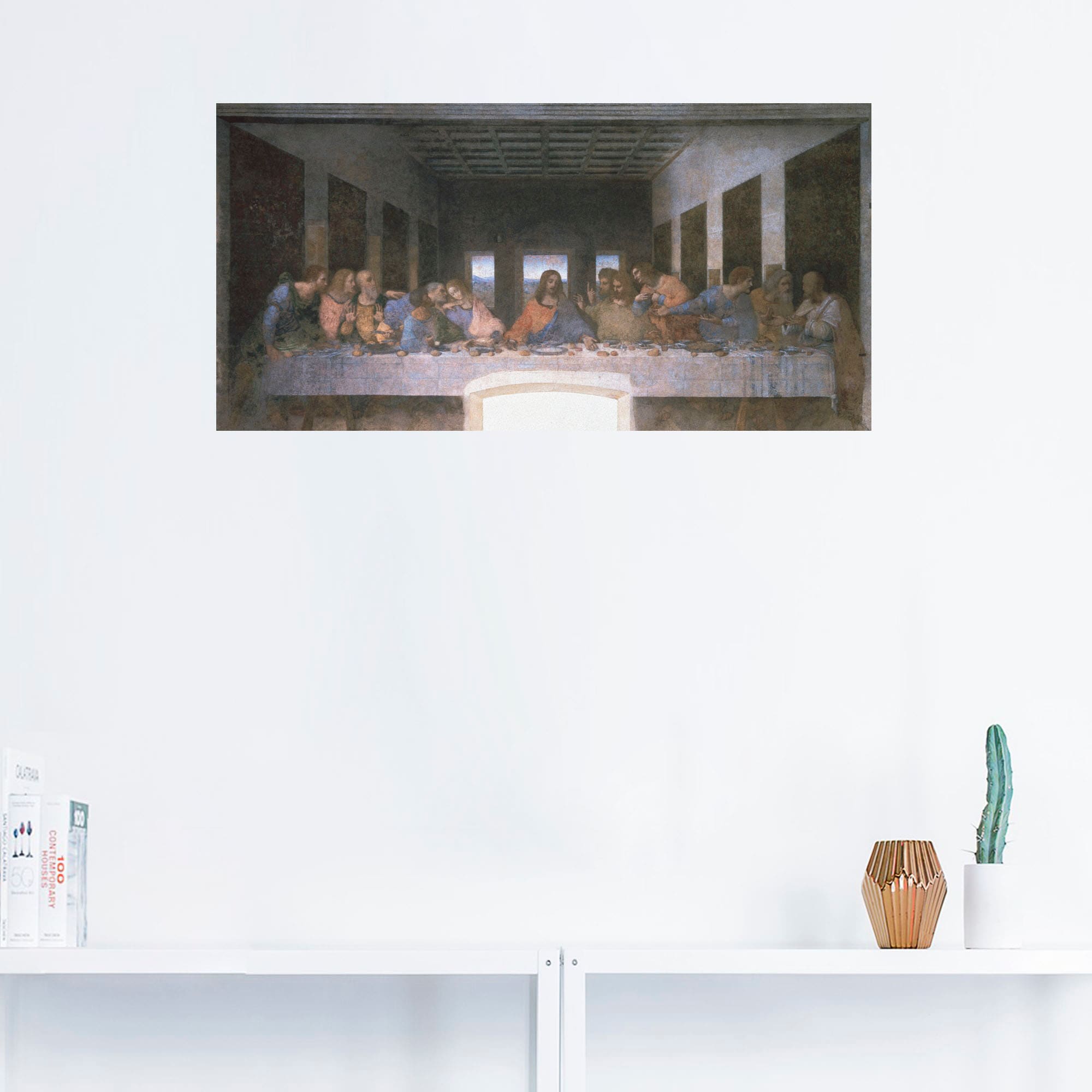 Artland Wandbild "Das letzte Abendmahl", Religion, (1 St.), als Leinwandbil günstig online kaufen