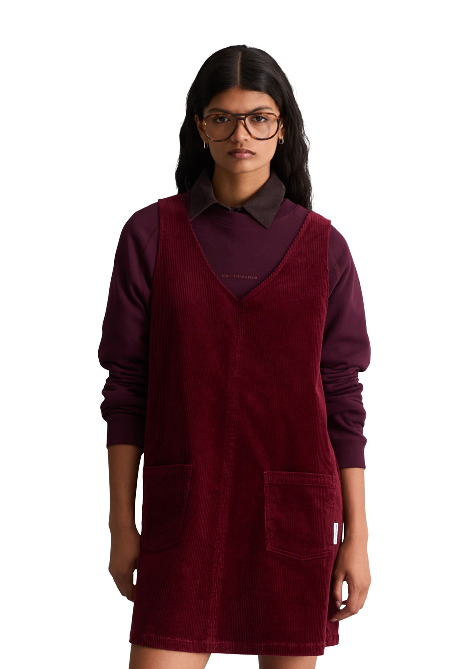 Marc OPolo DENIM Minikleid "aus Baumwoll-Stretch"