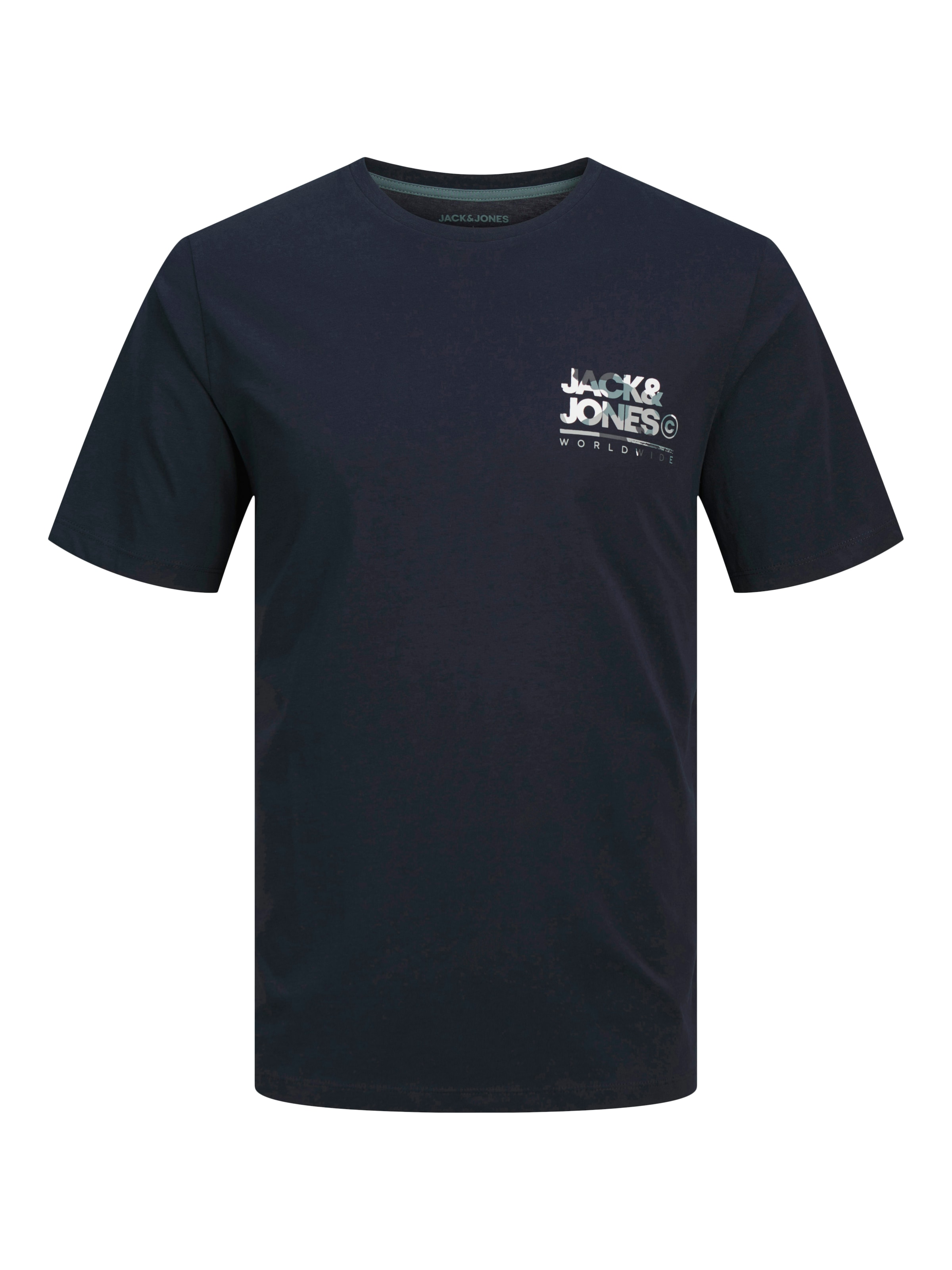 Jack & Jones Kurzarmshirt »JJLUKE TEE SS CREW NECK 5PK MP«, (Packung, 5 tlg.)