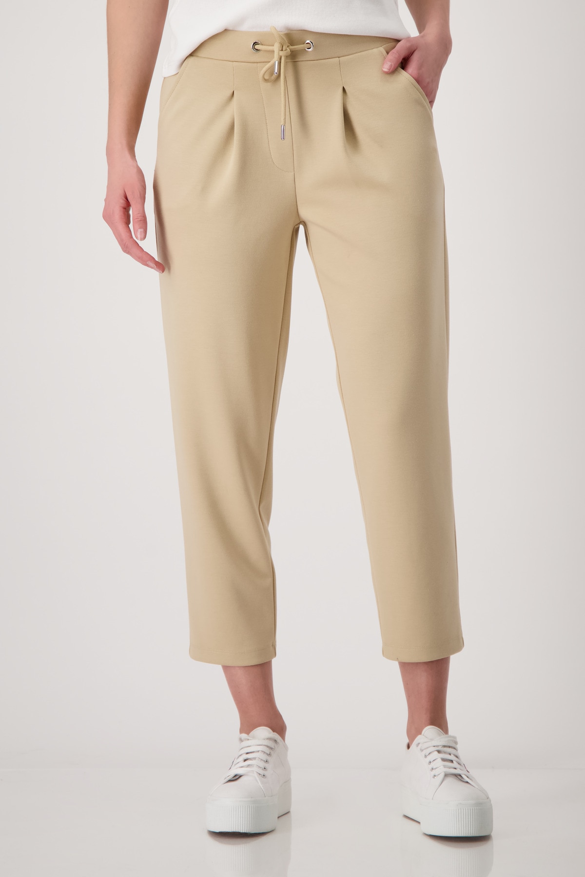 Monari Caprihose "Hose Capri 62cm", Mit Kordelzug günstig online kaufen