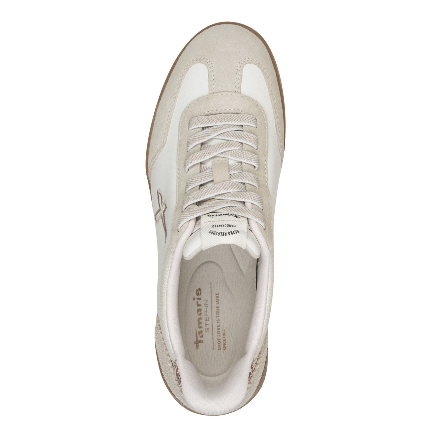 Tamaris Slip-On Sneaker  Freizeitschuh, Halbschuh, Slipper mit T-Logostickerei