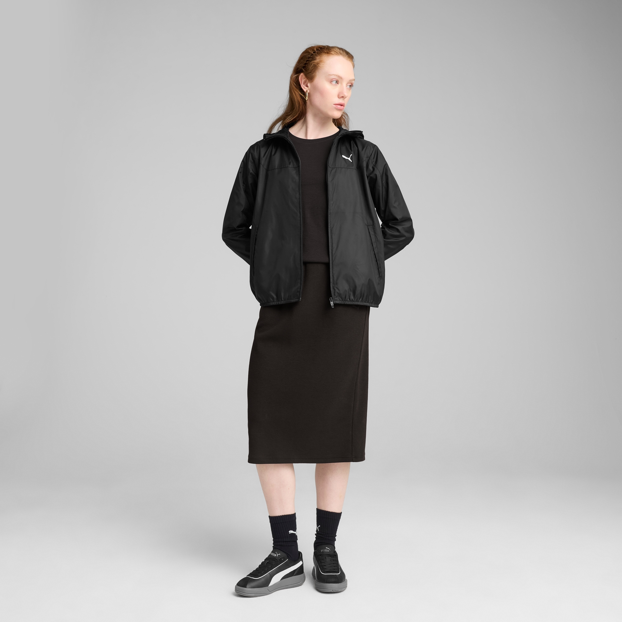 PUMA Windbreaker »ESS REGULAR WINDBREAKER«, mit Kapuze