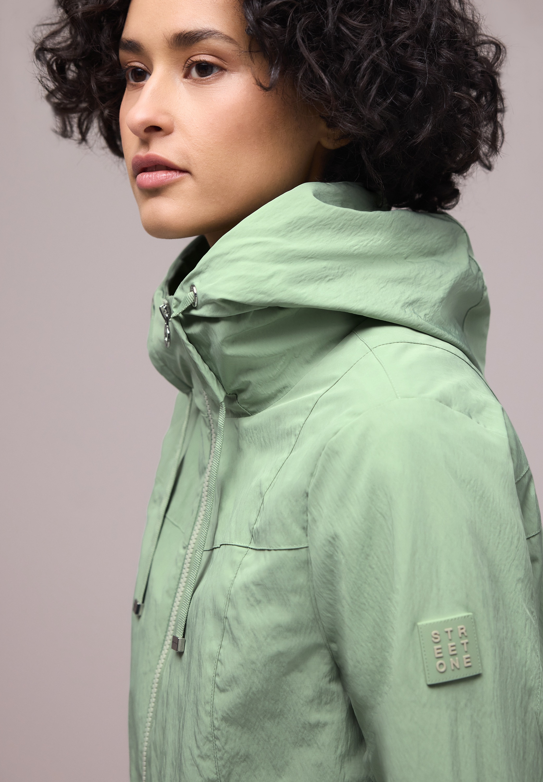 Thumbnail - STREET ONE Kurzjacke mit Kapuze mit Kapuze