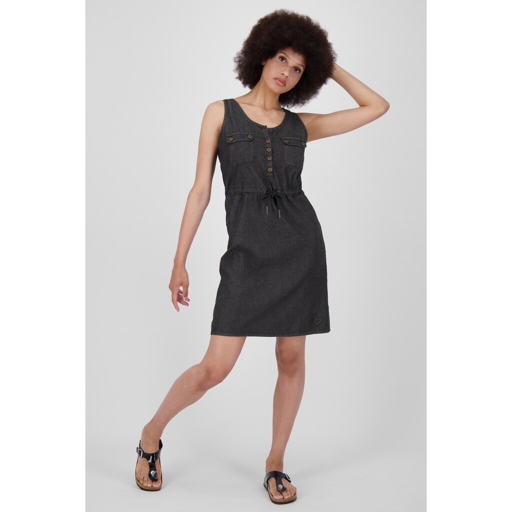 Alife & Kickin Sommerkleid »DorisAK DNM Dress Damen Sommerkleid, Jeanskleid, Kleid«