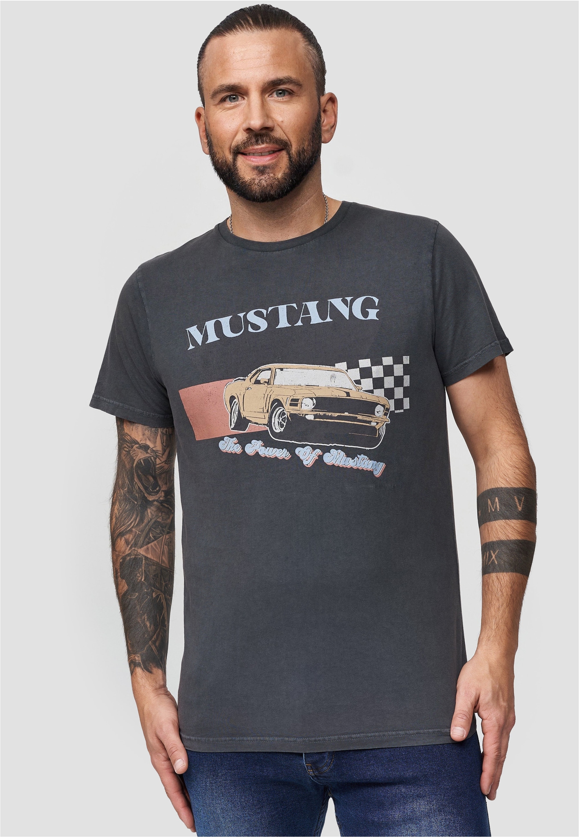 Recovered T-Shirt "Ford The Power Of Mustang", (1 tlg.), mit coolem Ford Mu günstig online kaufen