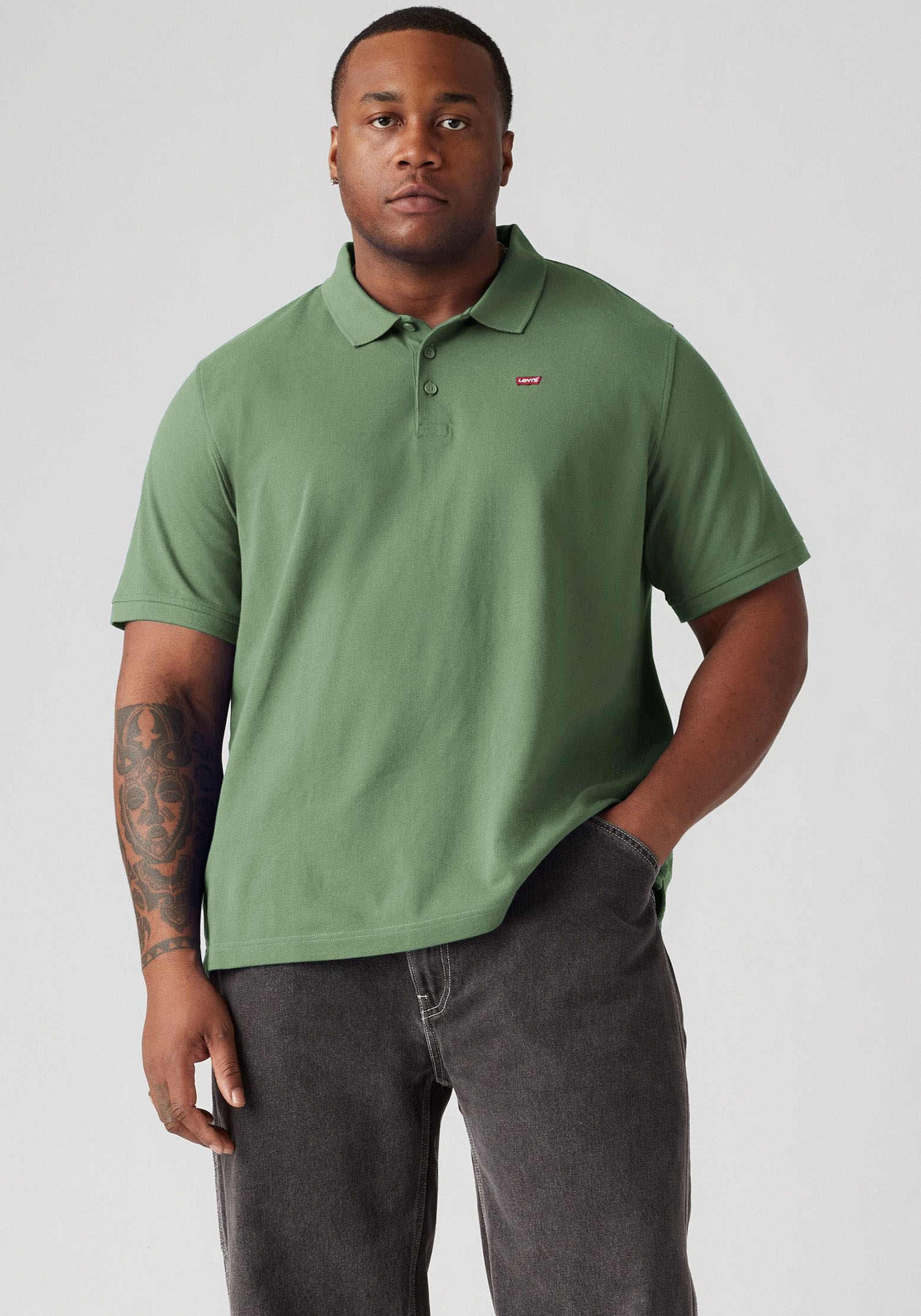 Levis Plus "BIG O.G. BATWING POLO" günstig online kaufen