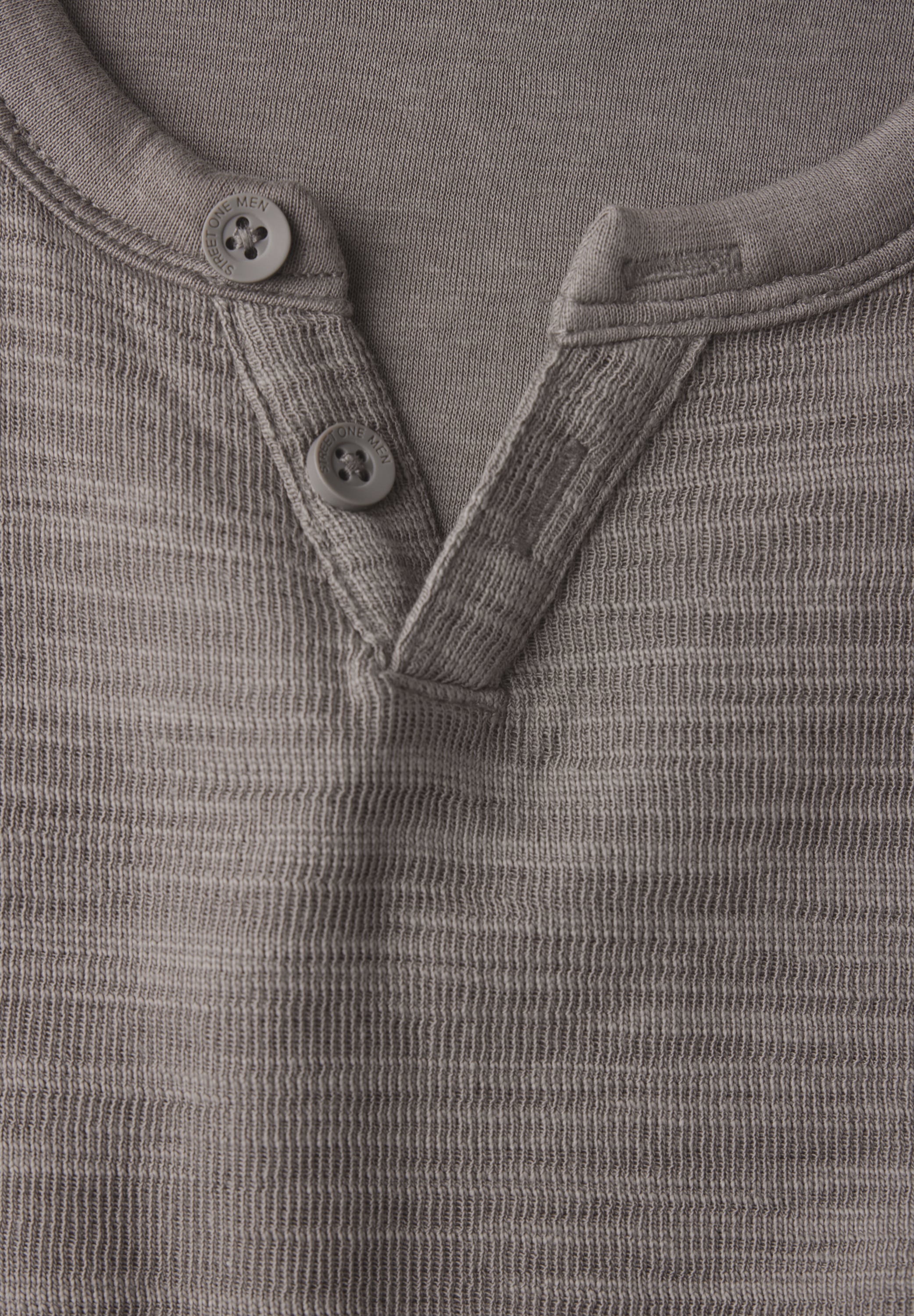 STREET ONE MEN Langarmshirt, im soften Baumwoll-Mix