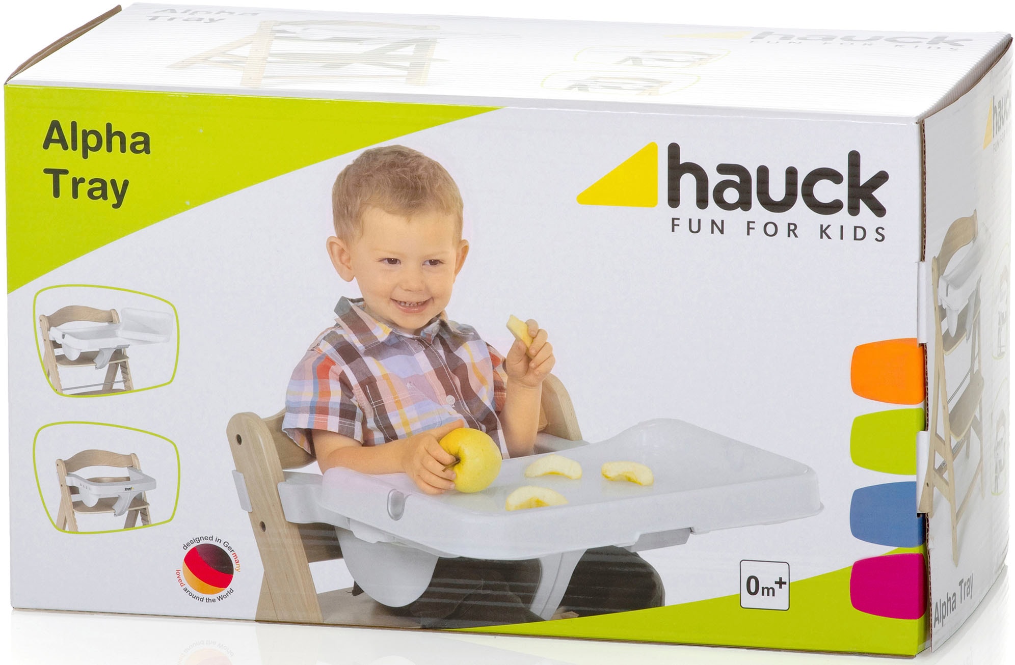 Hauck Hochstuhltablett »Alpha Tray Tischaufsatz, weiß«, für Hochstühle Alpha+ und Beta+