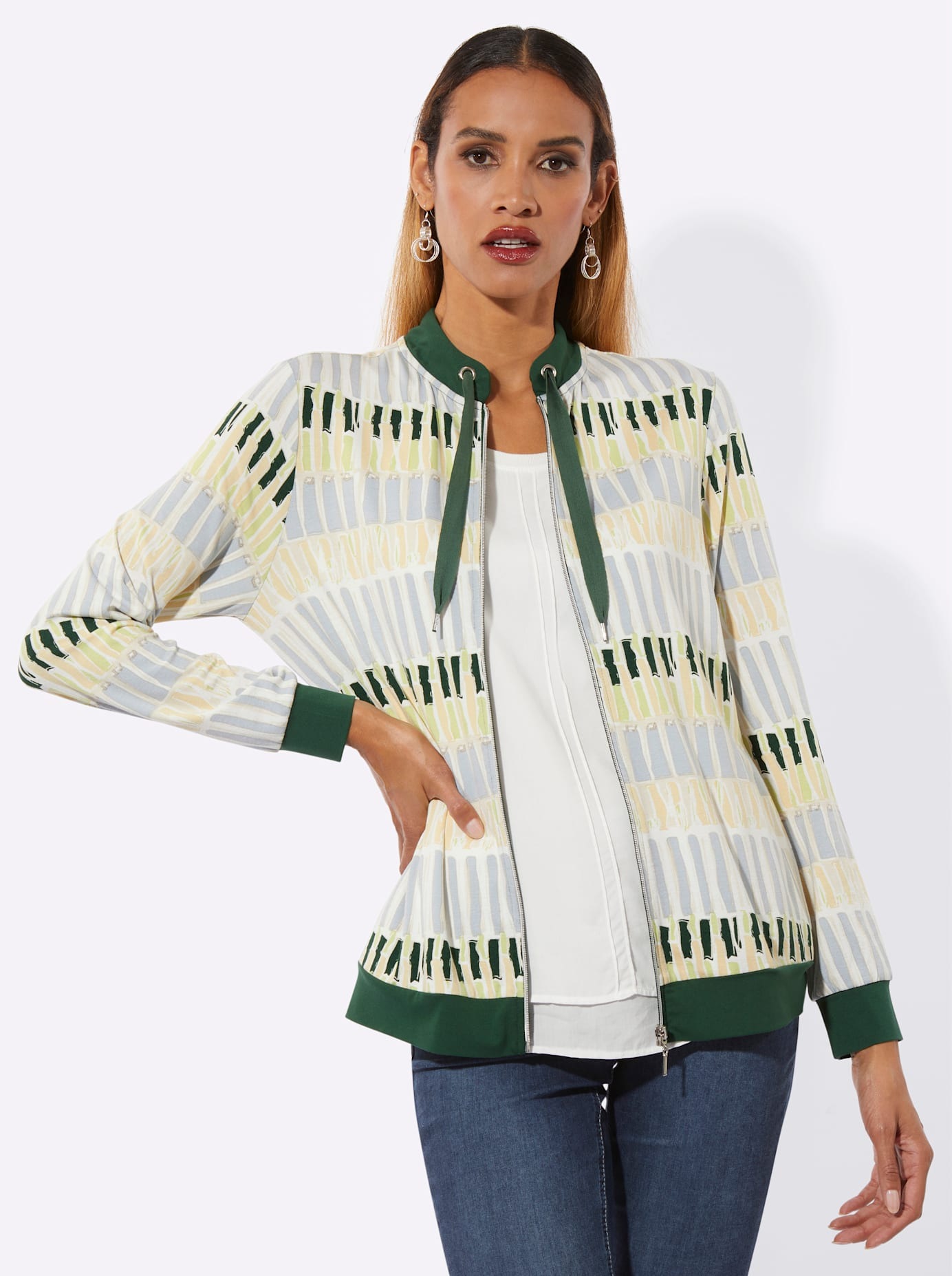 creation L Shirtjacke »Shirtjacke« 1 tlg.