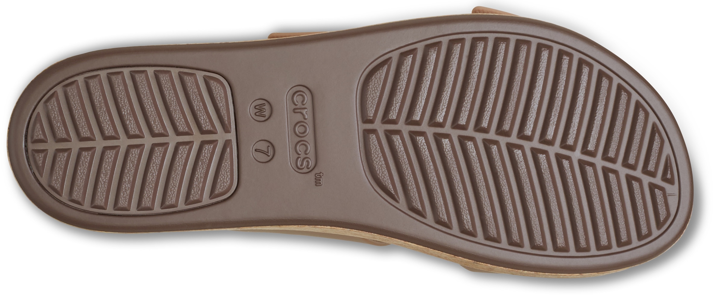 Crocs Keilpantolette »Brooklyn Cork Buckle«, Keilsandale, Plateausandale mit LiteRide™ Schaumfußbett