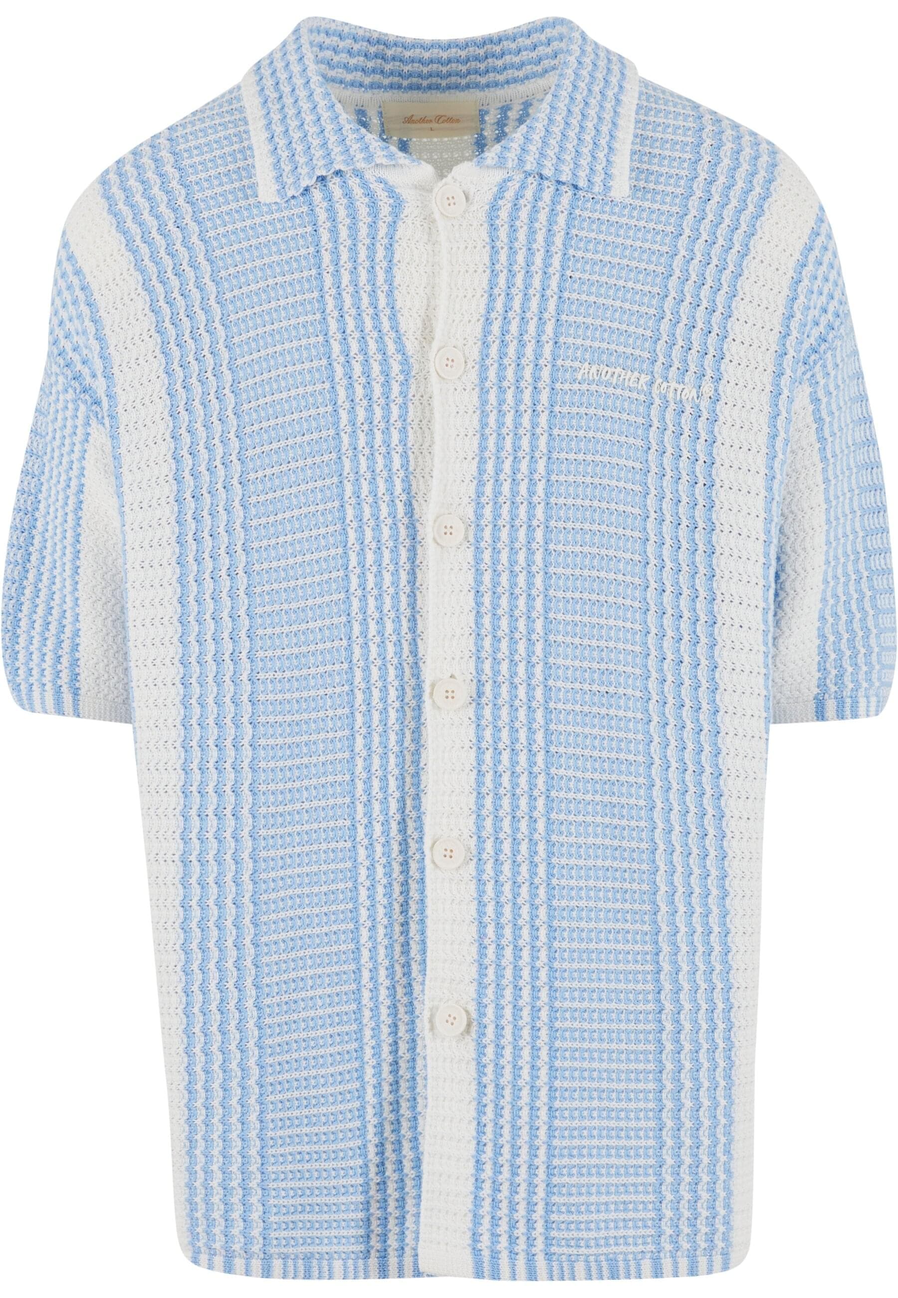 Another Cotton Lab Langarmhemd "Another Cotton Lab Oversized Mesh Knit Summ günstig online kaufen