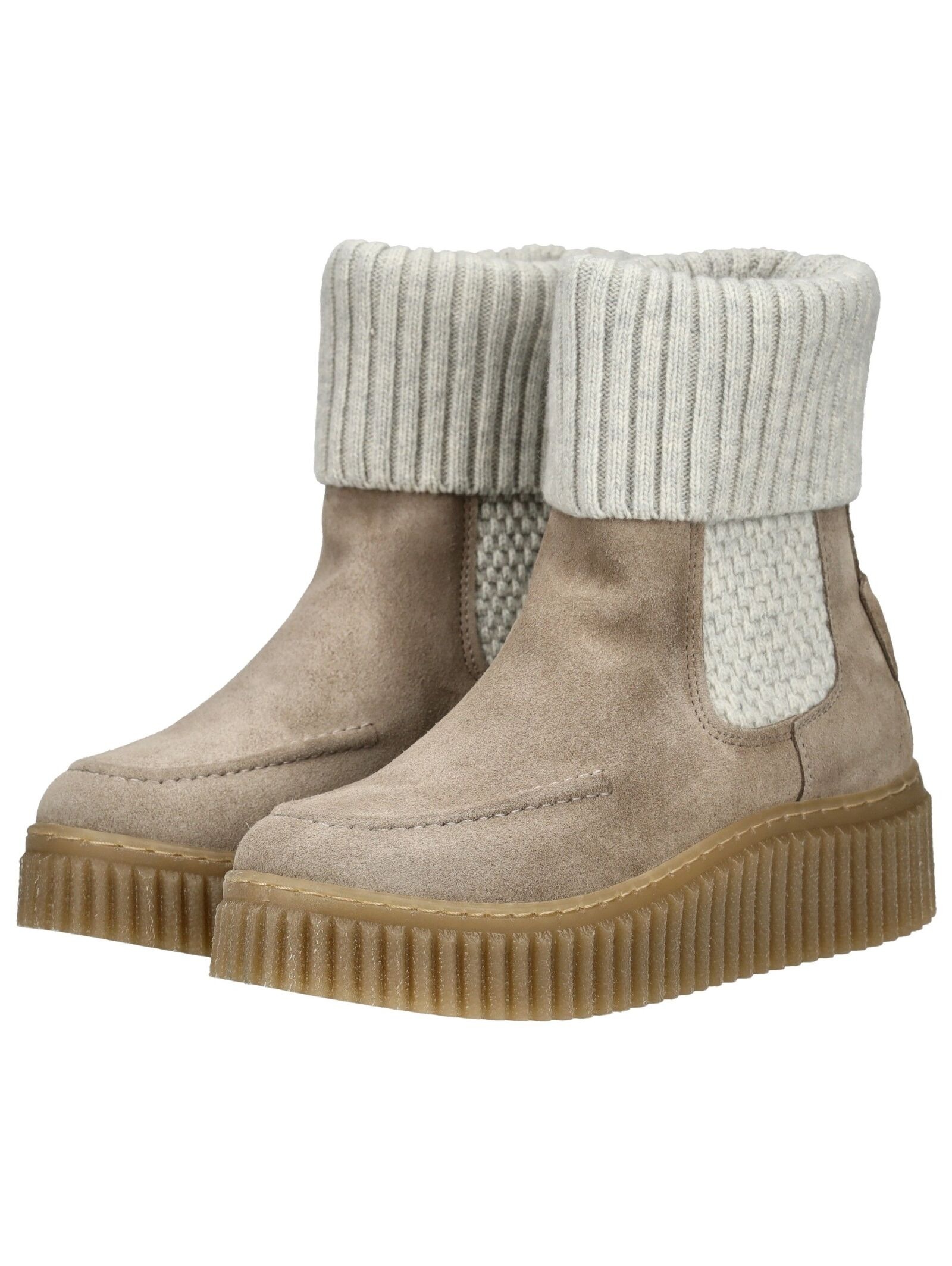 Marc O'Polo Plateaustiefelette »Marc O'Polo Stiefelette Veloursleder/Textil«