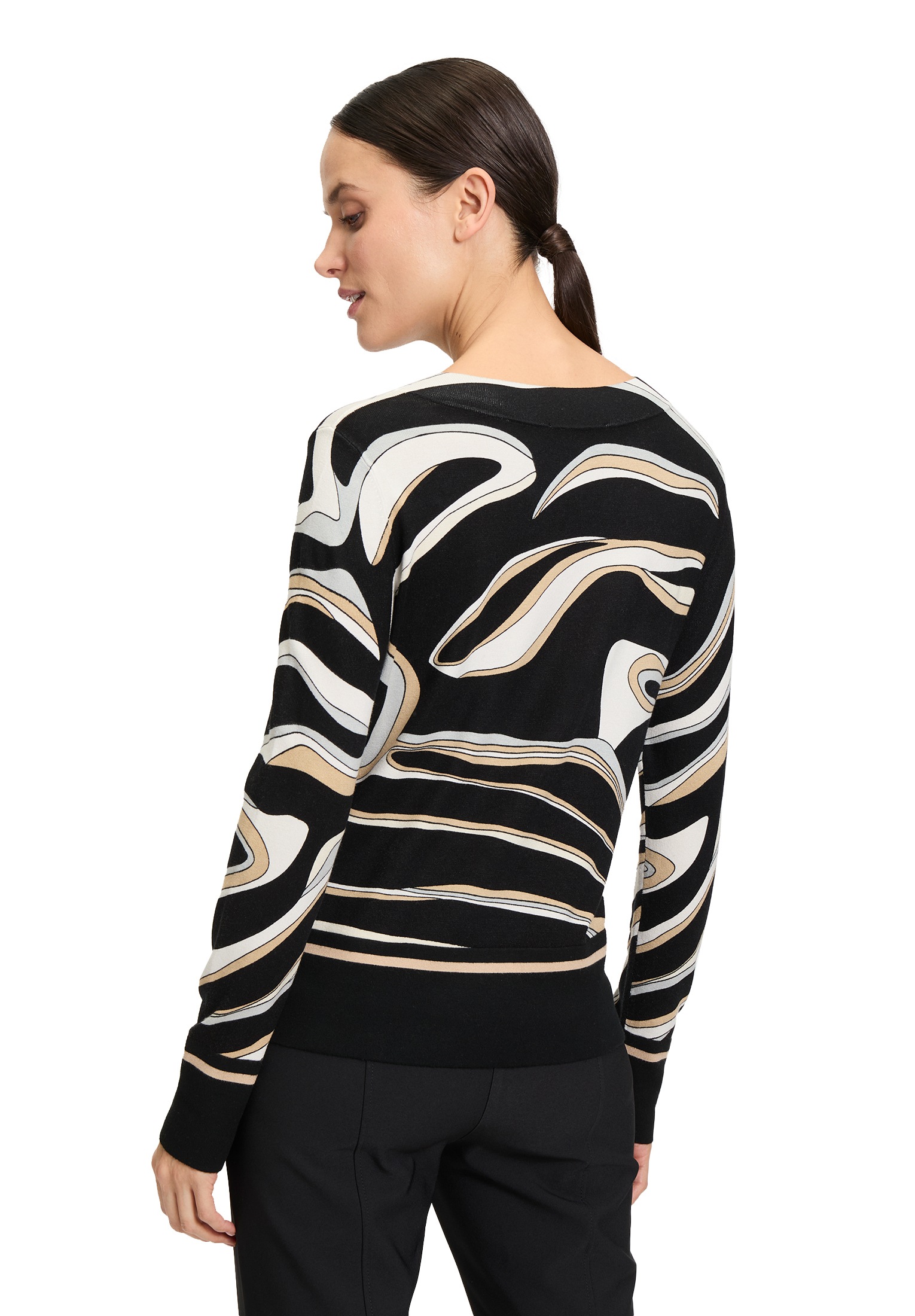 Betty Barclay Strickpullover »Betty Barclay Feinstrickpullover langarm«, (1 tlg.), Hotfix