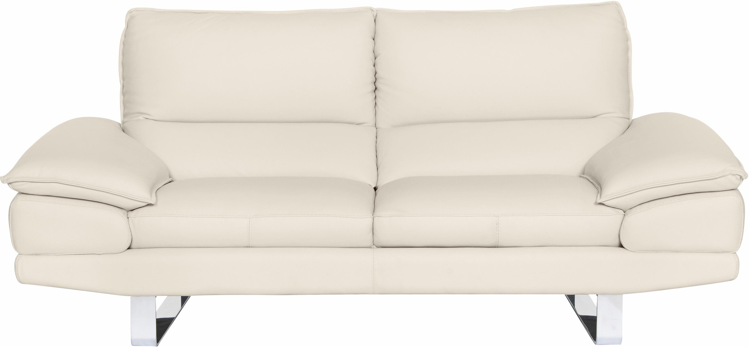 Thumbnail - CALIA ITALIA 2,5-Sitzer "Dave, Sitzkomfort der Extraklasse, extra bequeme Armlehnen" mit Kufenfuß, in zwei Lederqualität...