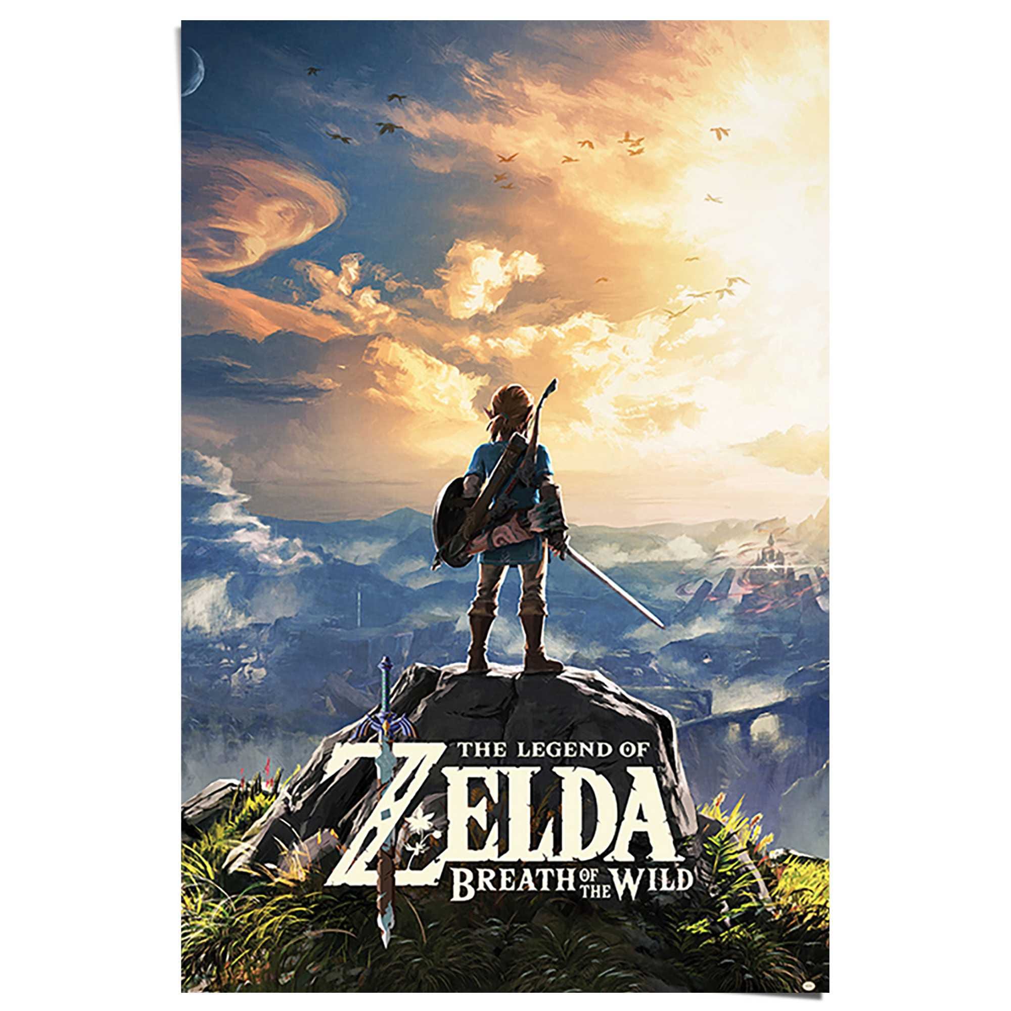 Poster »The Legend Of Zelda - breath of the wild«