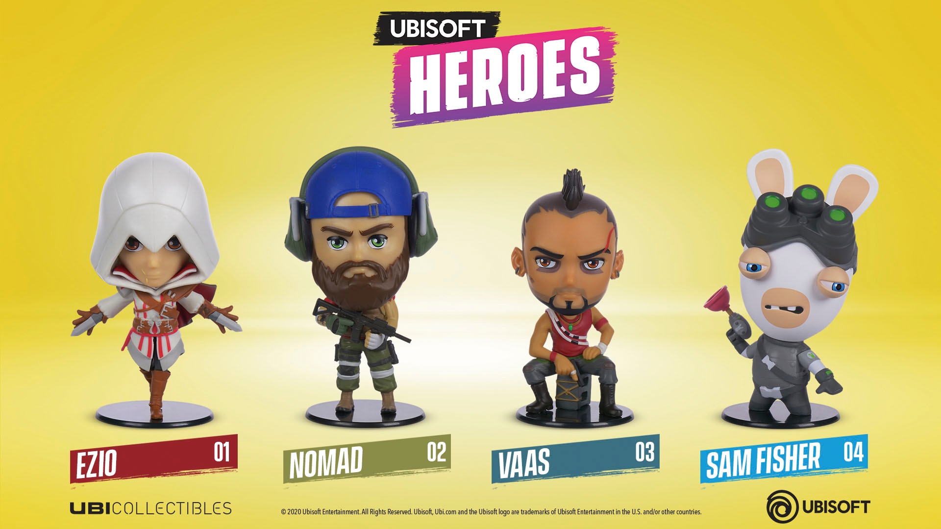 UBISOFT Spielfigur »Ubisoft Heroes - Ezio Figur«