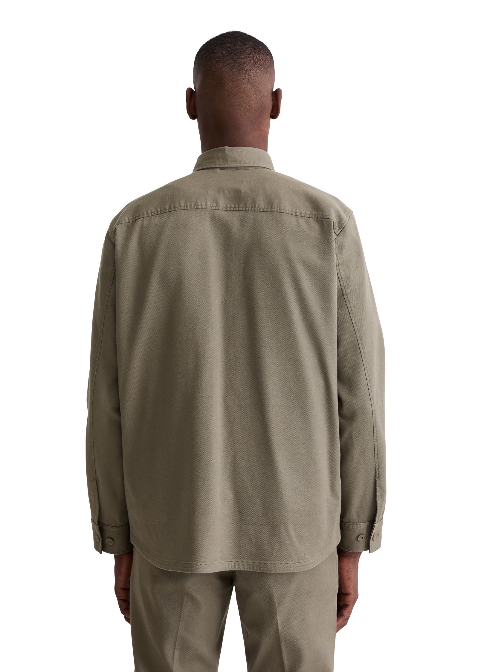 Marc O'Polo Kurzjacke »aus weichem Bio-Baumwoll-Lyocell-Mix« ohne Kapuze