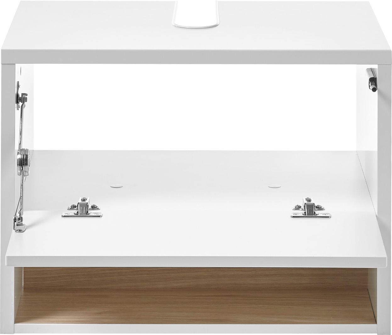 Thumbnail - Home affaire Waschbeckenunterschrank "Studio Line, Badschrank in Hochglanz Weiß, Waschtisch" in zwei Farben verfügbar, a...