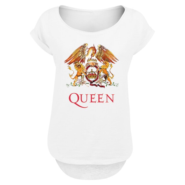 F4NT4STIC T-Shirt »Queen Rockband Classic Crest Black«, Print für bestellen  | BAUR