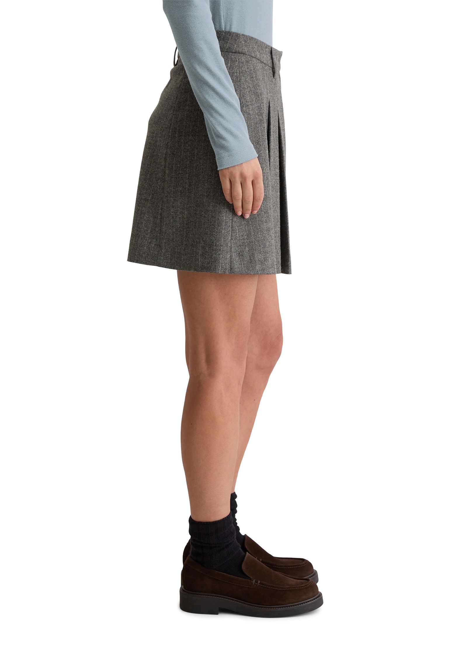 Marc OPolo Webrock "aus Wolle-Viskose-Mix-Stretch" günstig online kaufen