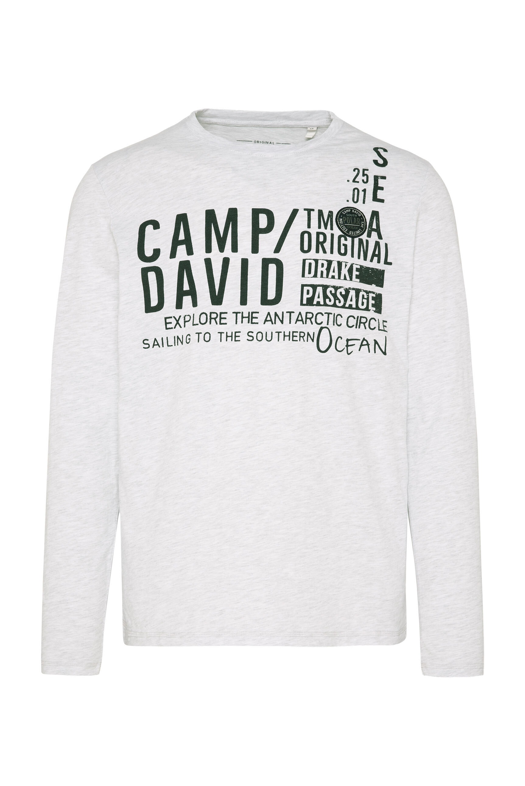 CAMP DAVID Rundhalsshirt, mit Baumwolle günstig online kaufen