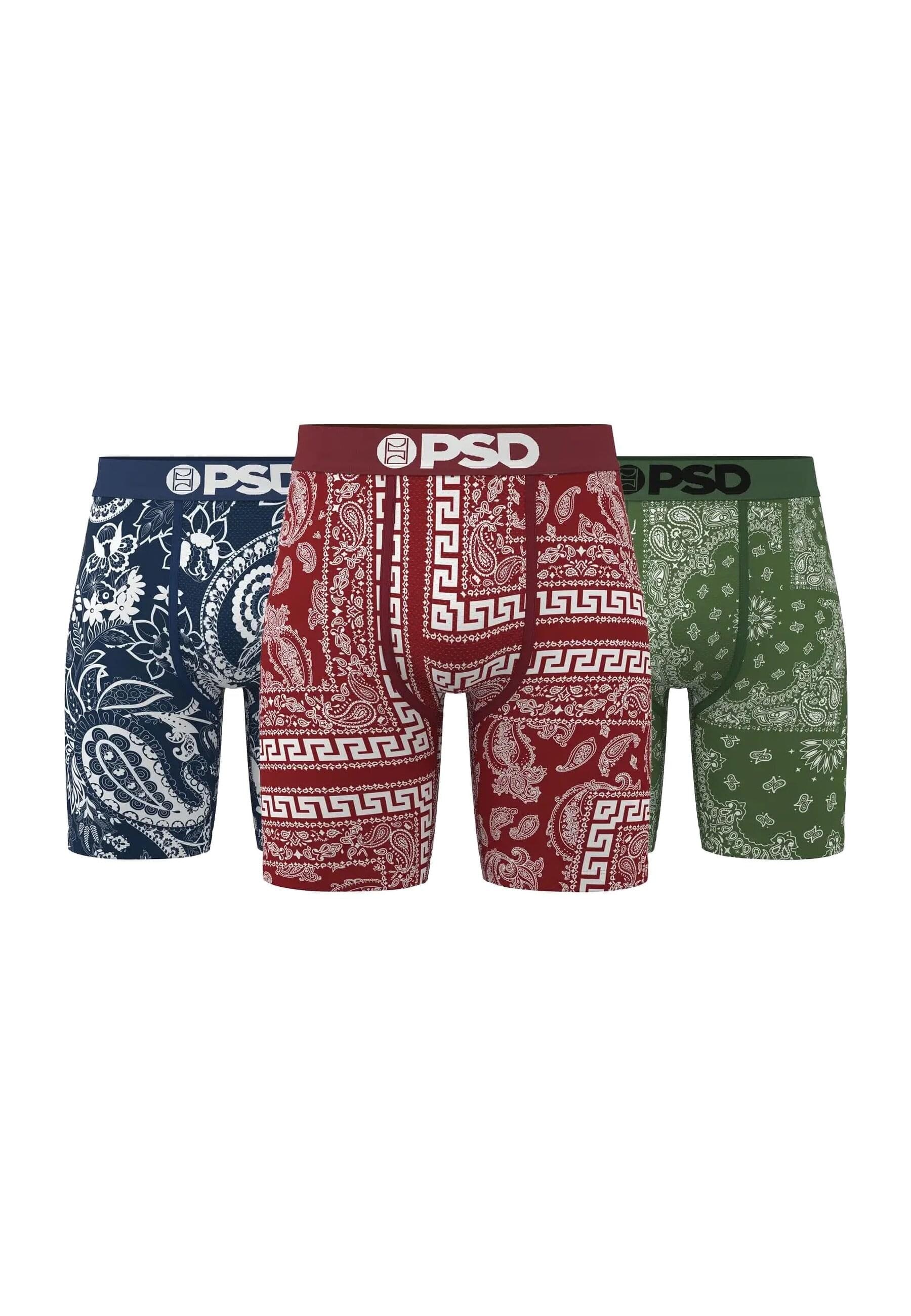 PSD Boxershorts "PSD DARK BANDANA 3 PACK", (1 St.) günstig online kaufen