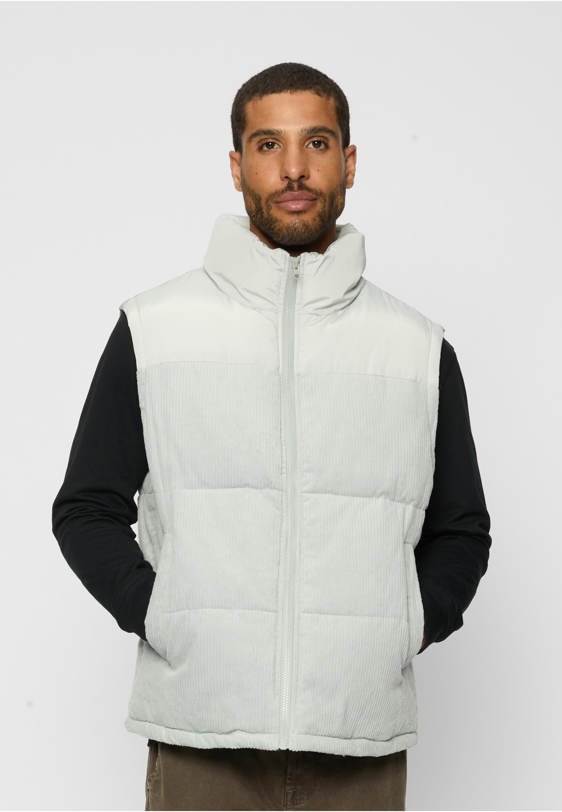 URBAN CLASSICS Jerseyweste »Urban Classics Herren Cord Vest«, (1 tlg.)