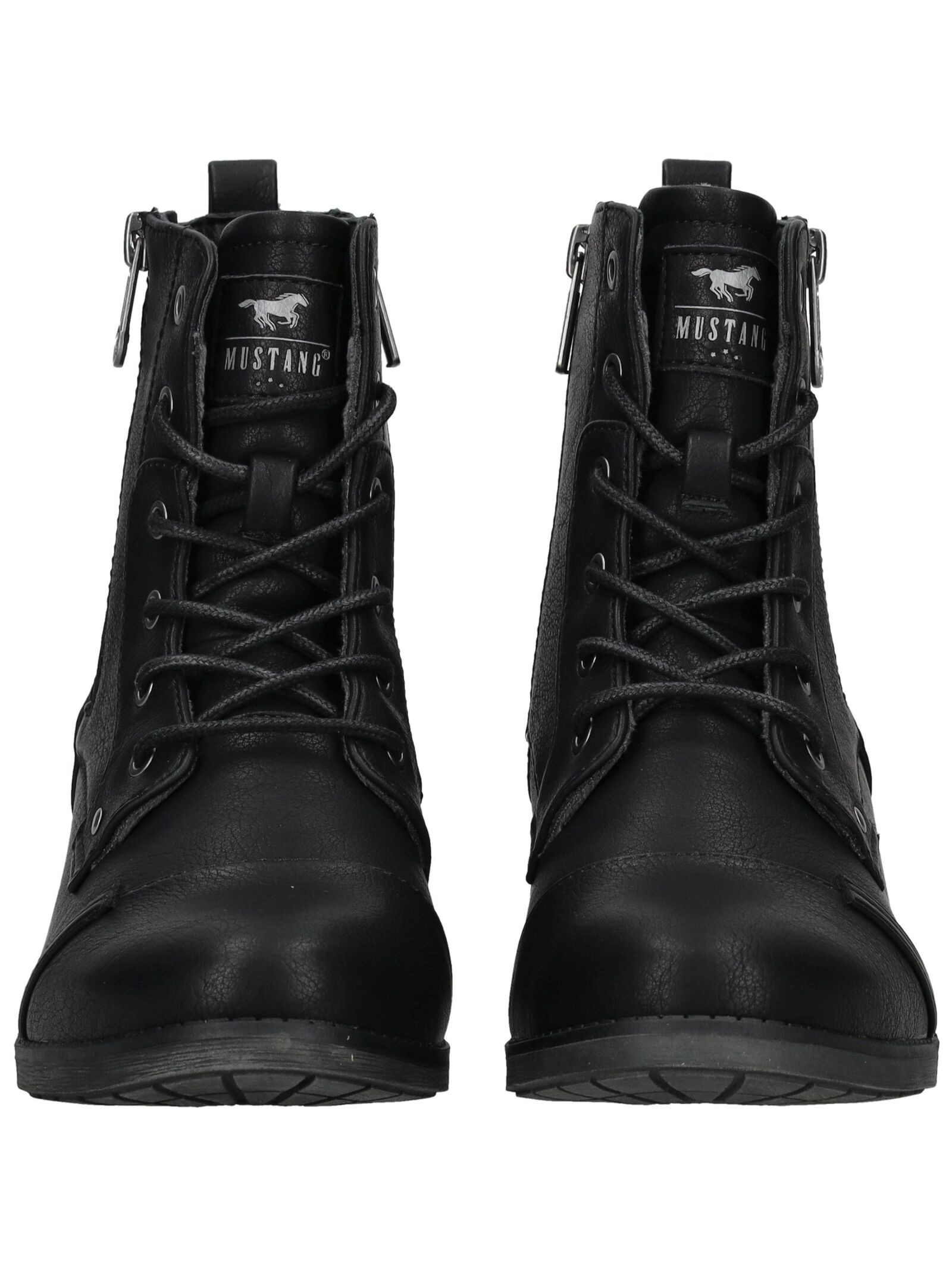 Mustang Shoes Schnürstiefelette »Mustang Shoes Stiefelette Lederimitat«